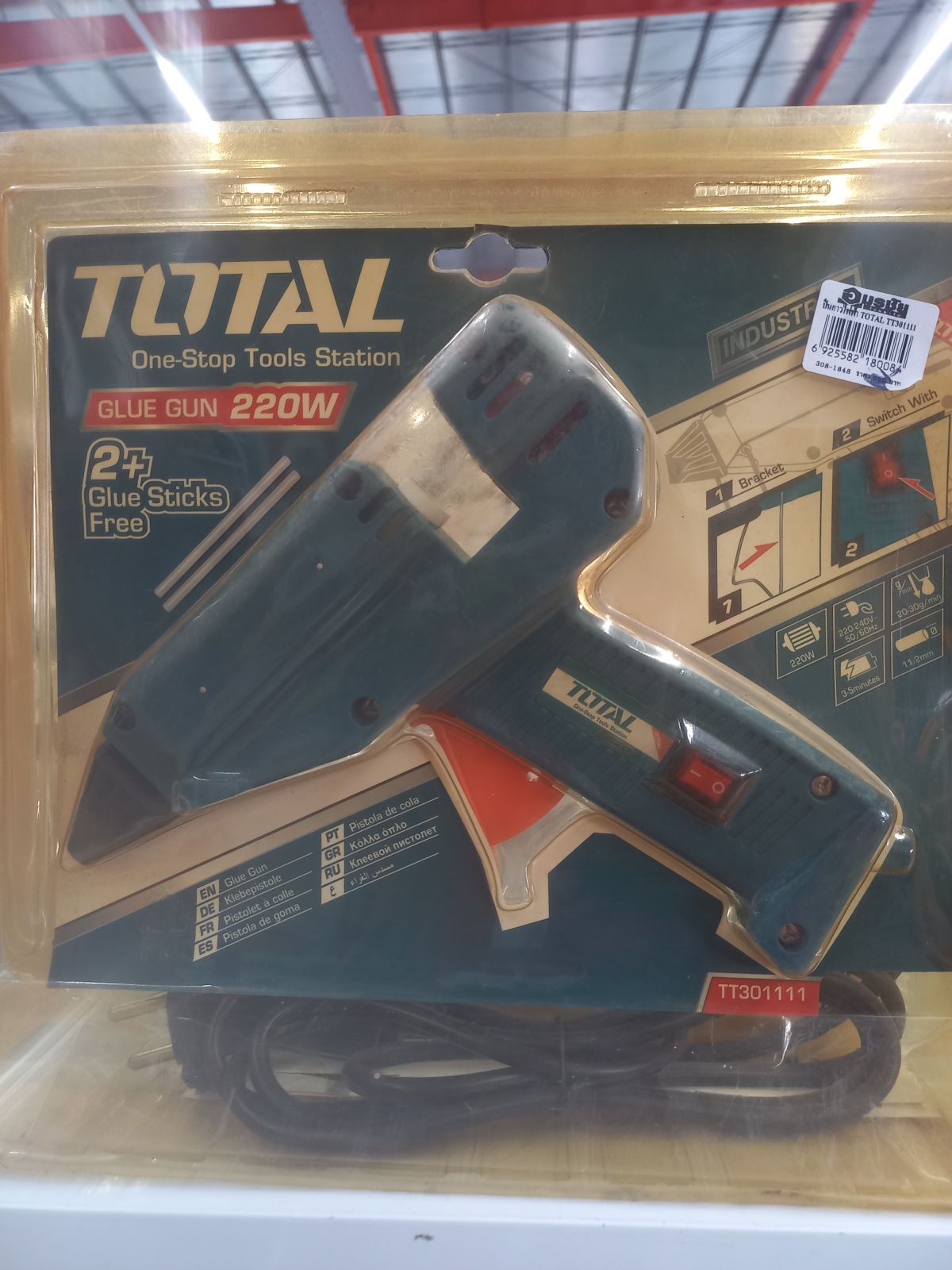 ปืนกาวไฟฟ้า TOTAL TT301111