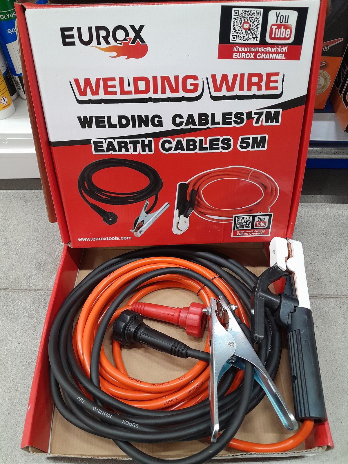 สายเชื่อมพร้อมใช้ EUROX