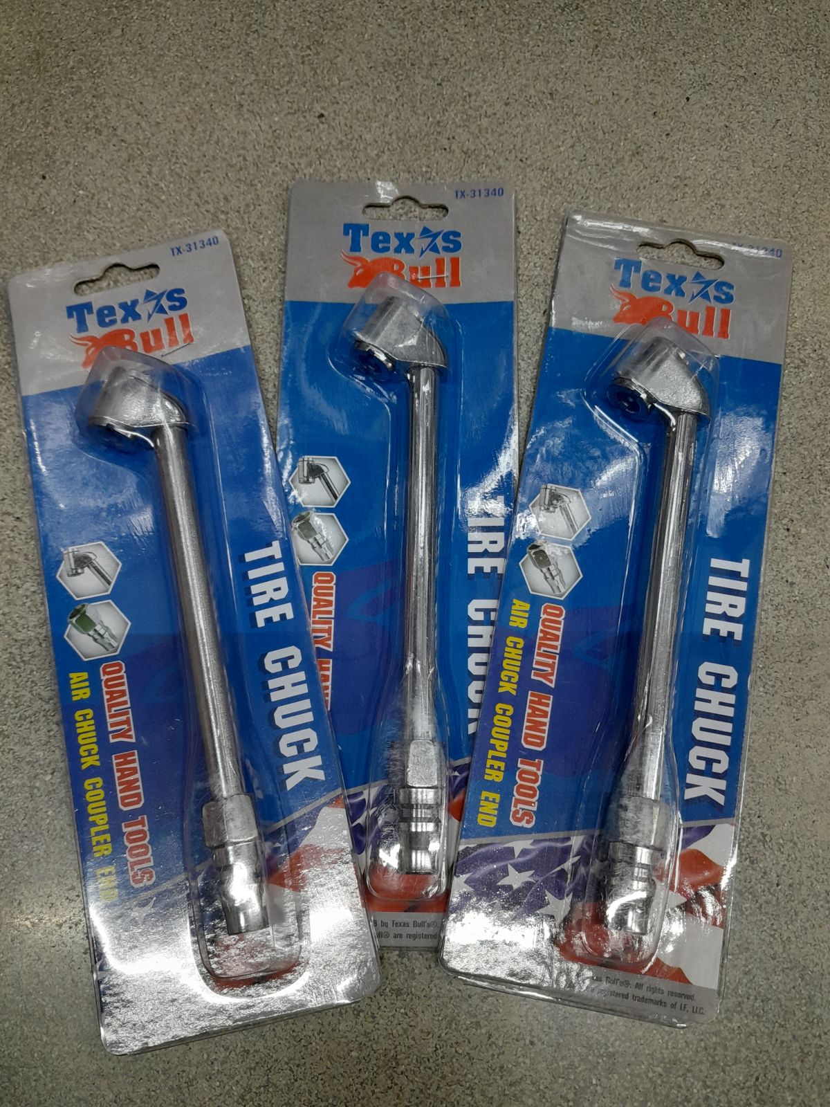 TX-31340 หัวเติมลมยาวแบบคอปเปอร์  Texas  Bull  TX-ALT