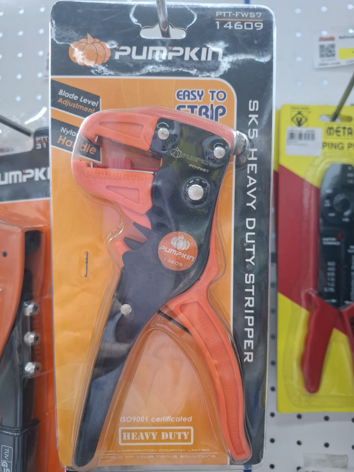 14609 คีมตัดปลอกสายไฟอัตโนมัติ PUMPKIN PTT-FWS7