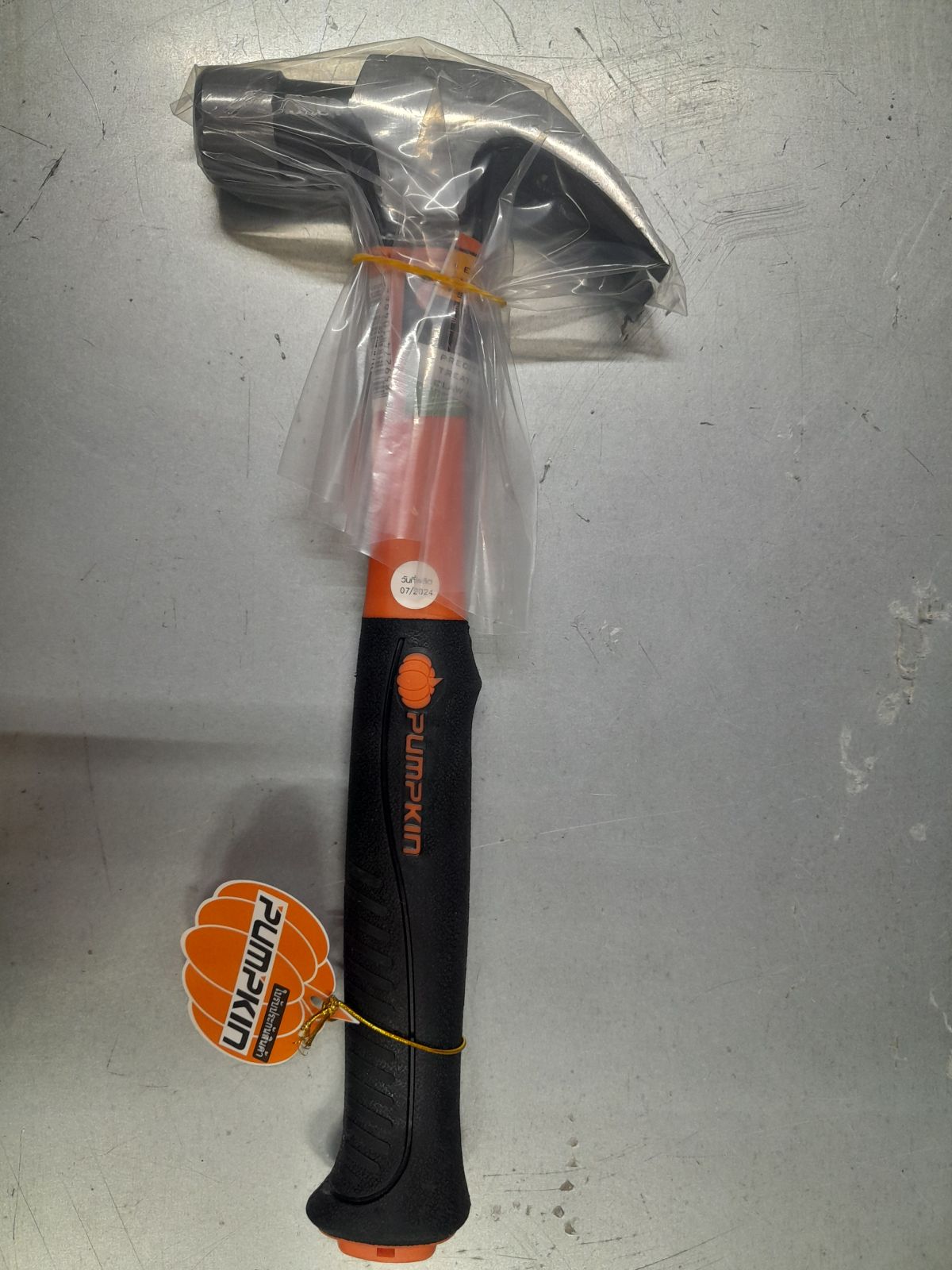 29164 ค้อนหงอน  27mm. Origin ด้ามไฟเบอร์ PTT-H27 PUMPKIN  