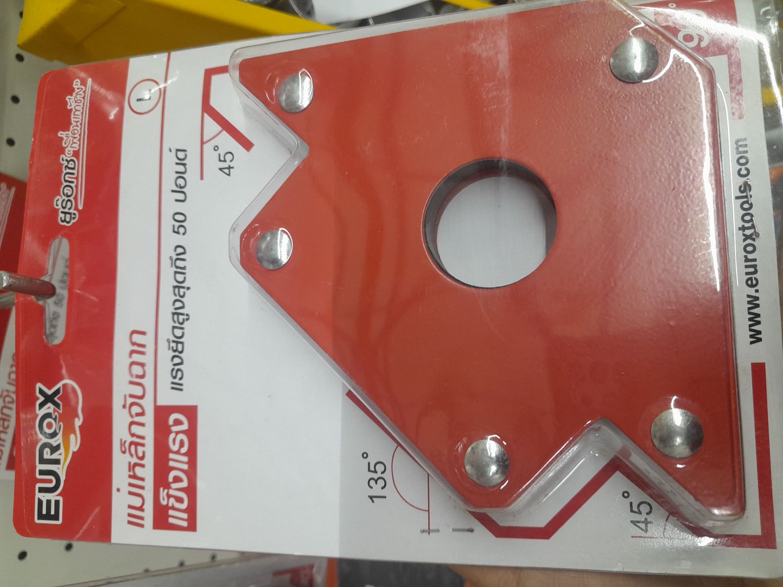 แม่เหล็กจับฉาก EUROX  ( L )