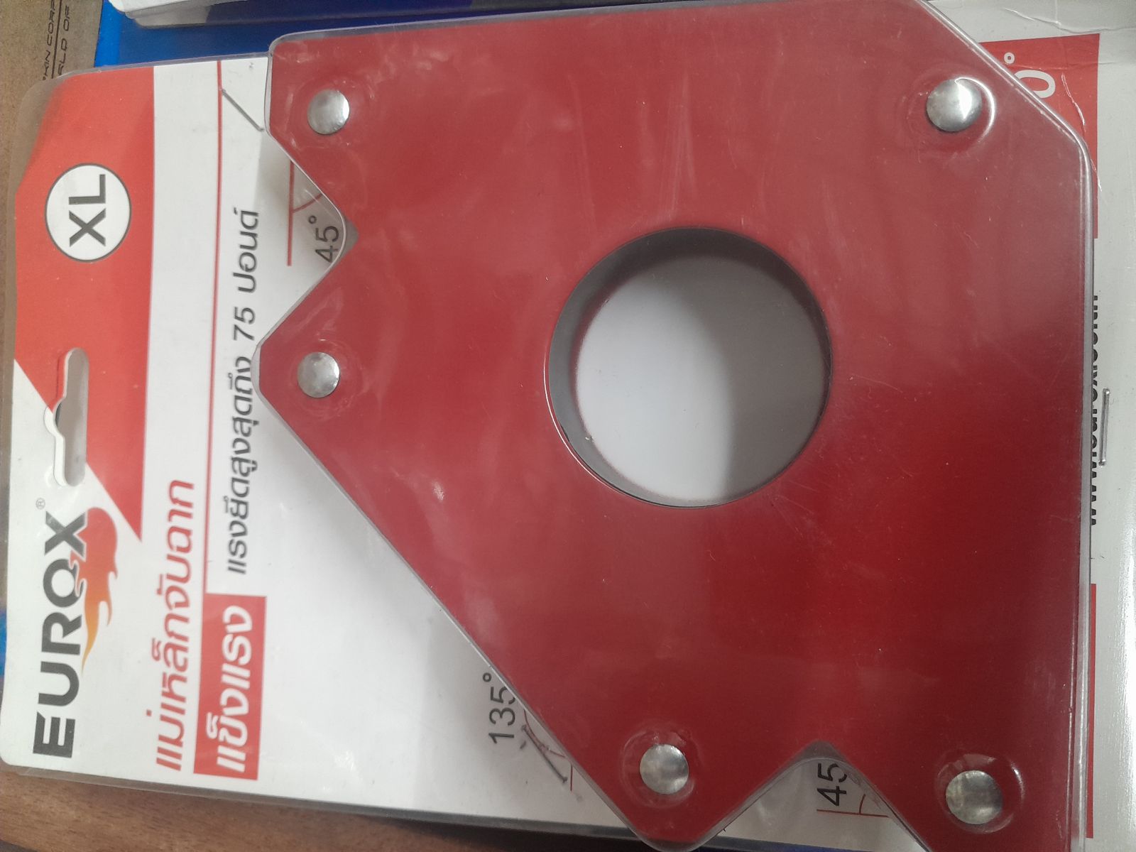 แม่เหล็กจับฉาก EUROX  ( XL )