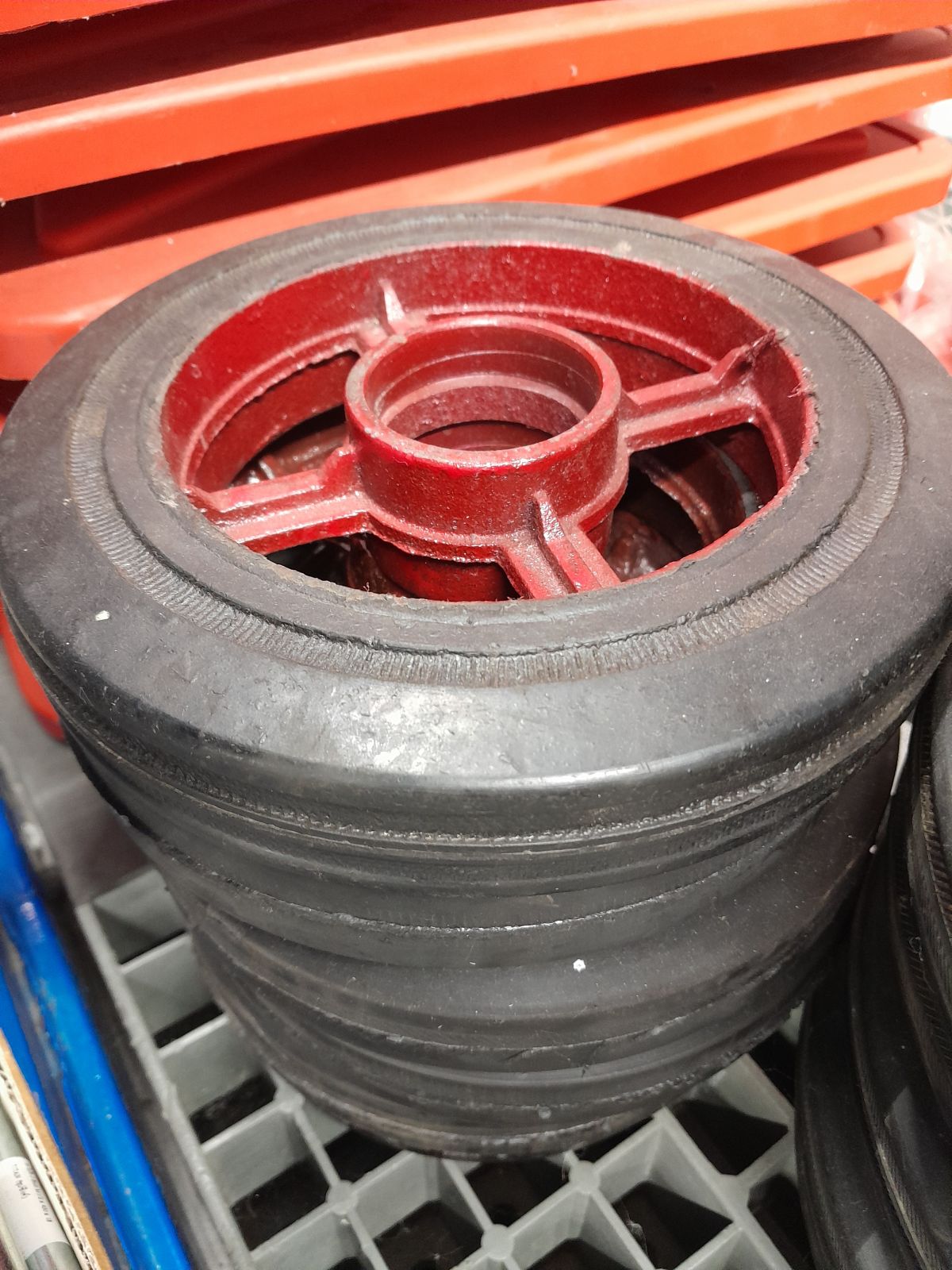 (S)ล้อรถเข็นตัน ล้อแม็ก 8"