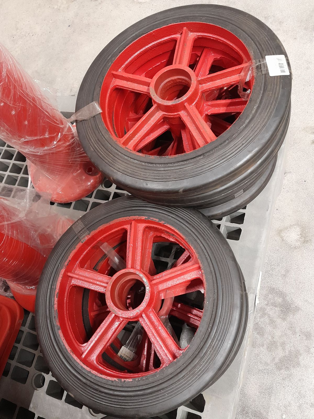 ล้อรถเข็นตัน ล้อแม็ก 12"