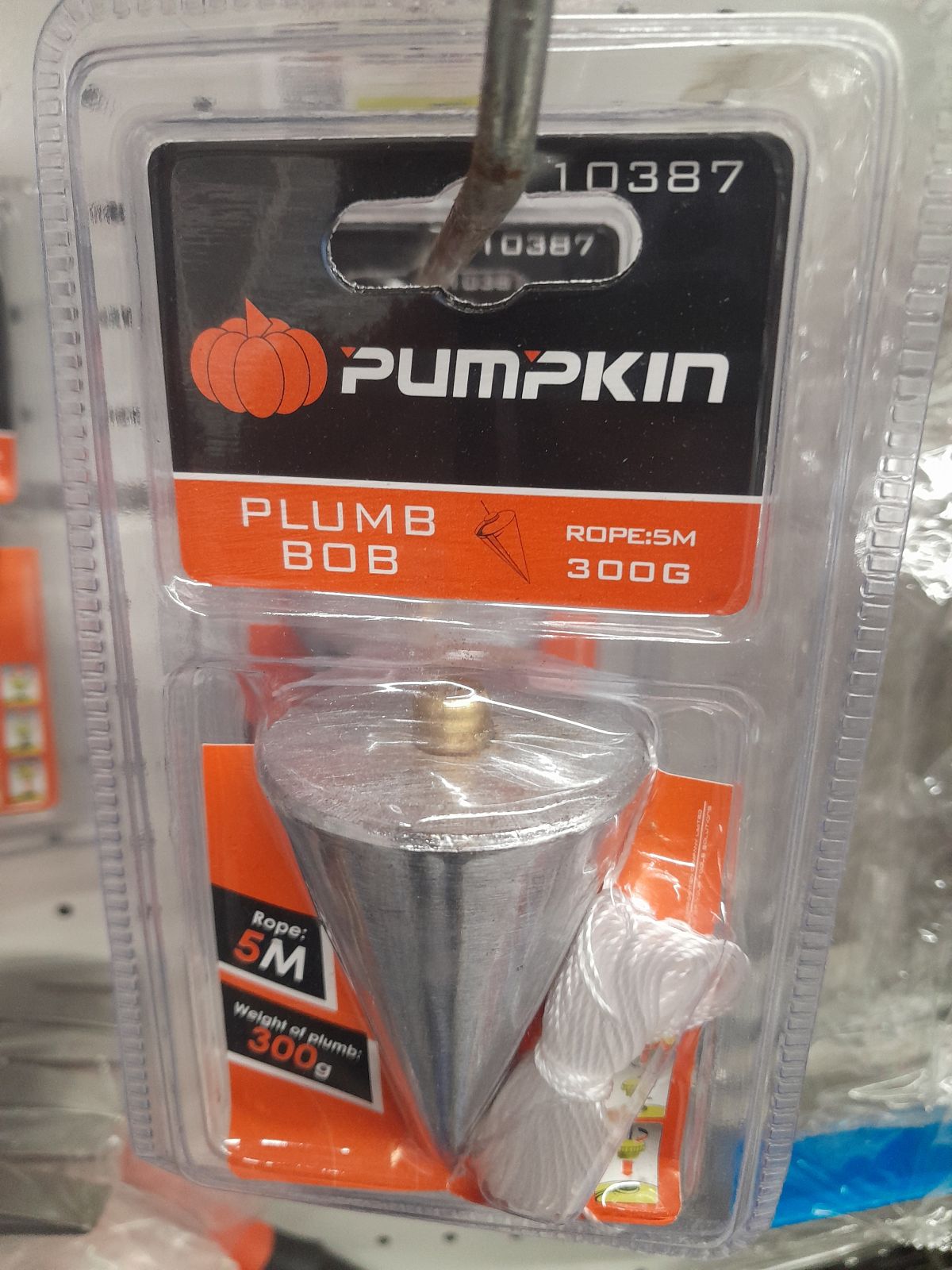 10387 ลูกดิ่ง 300 กรัม PUMPKIN 10387