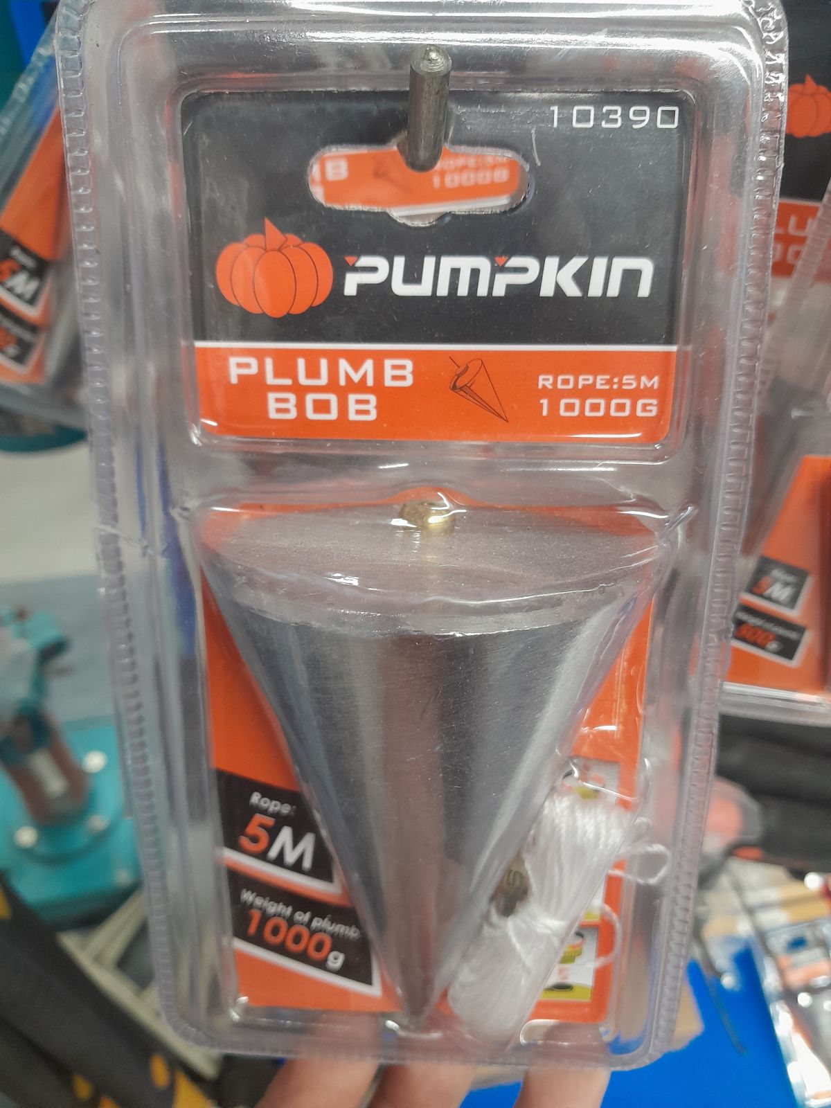 10390 ลูกดิ่ง 1000 กรัม PUMPKIN 10390