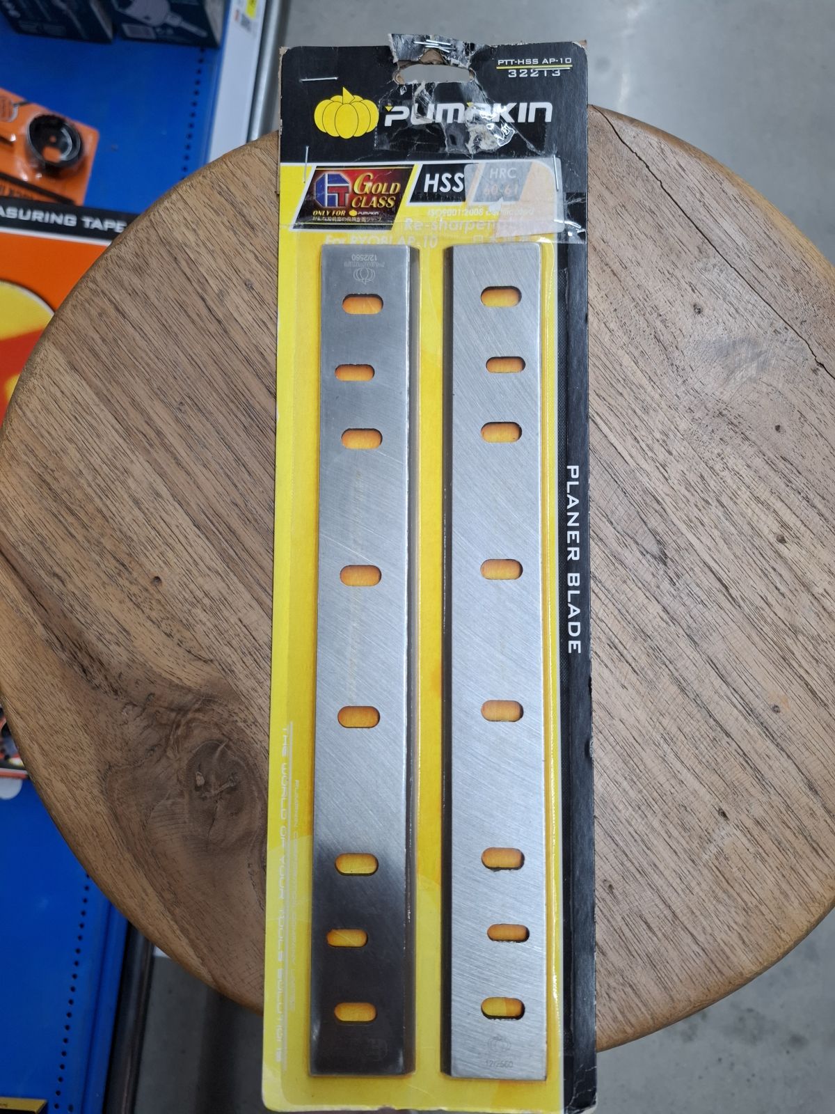 32213  ใบมีดกบไฟฟ้า HSS AP-10 PUMPKIN