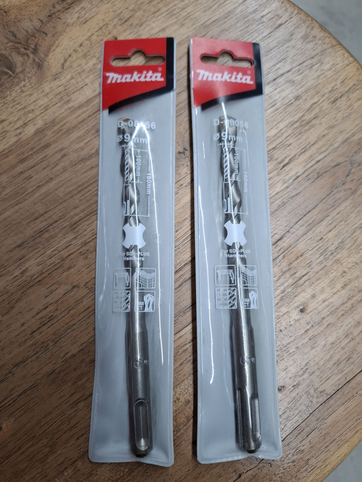 ดอกสว่านโรตารี makita แท้ 9*160 D-08056