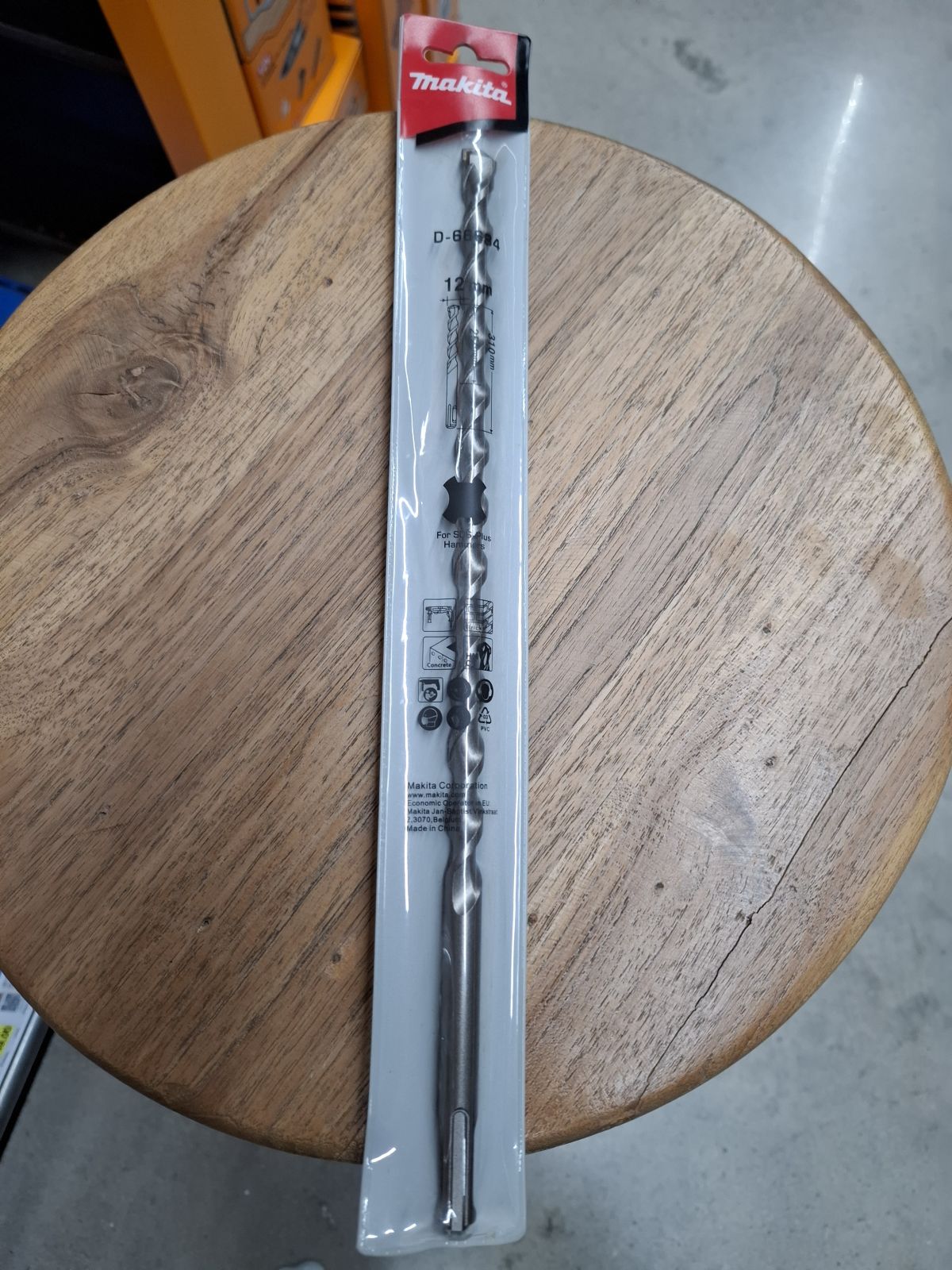 ดอกสว่านโรตารี makita แท้ 12*310 D-66684