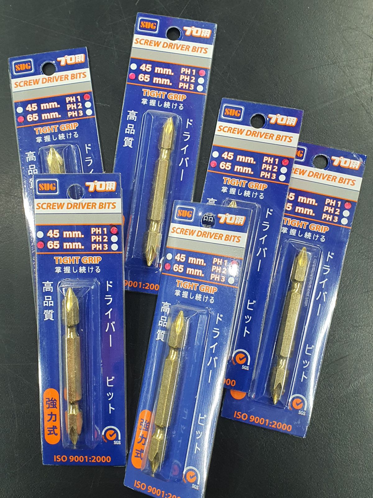 ดอกไขควง SUG # 1x1x65-L (สีทอง)