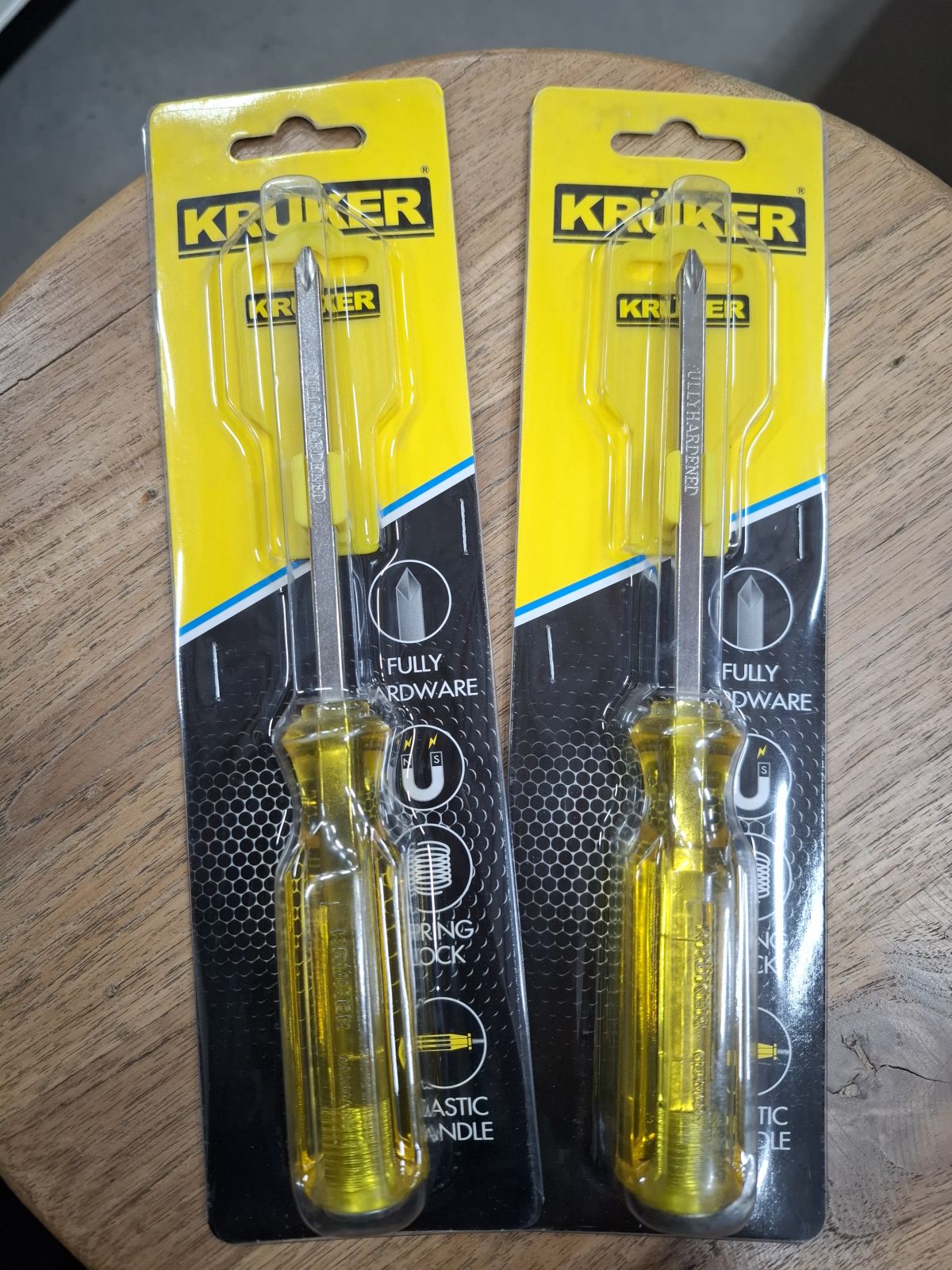 ไขควงด้ามตอกได้ปากแฉก 4" KRUKER KK1212