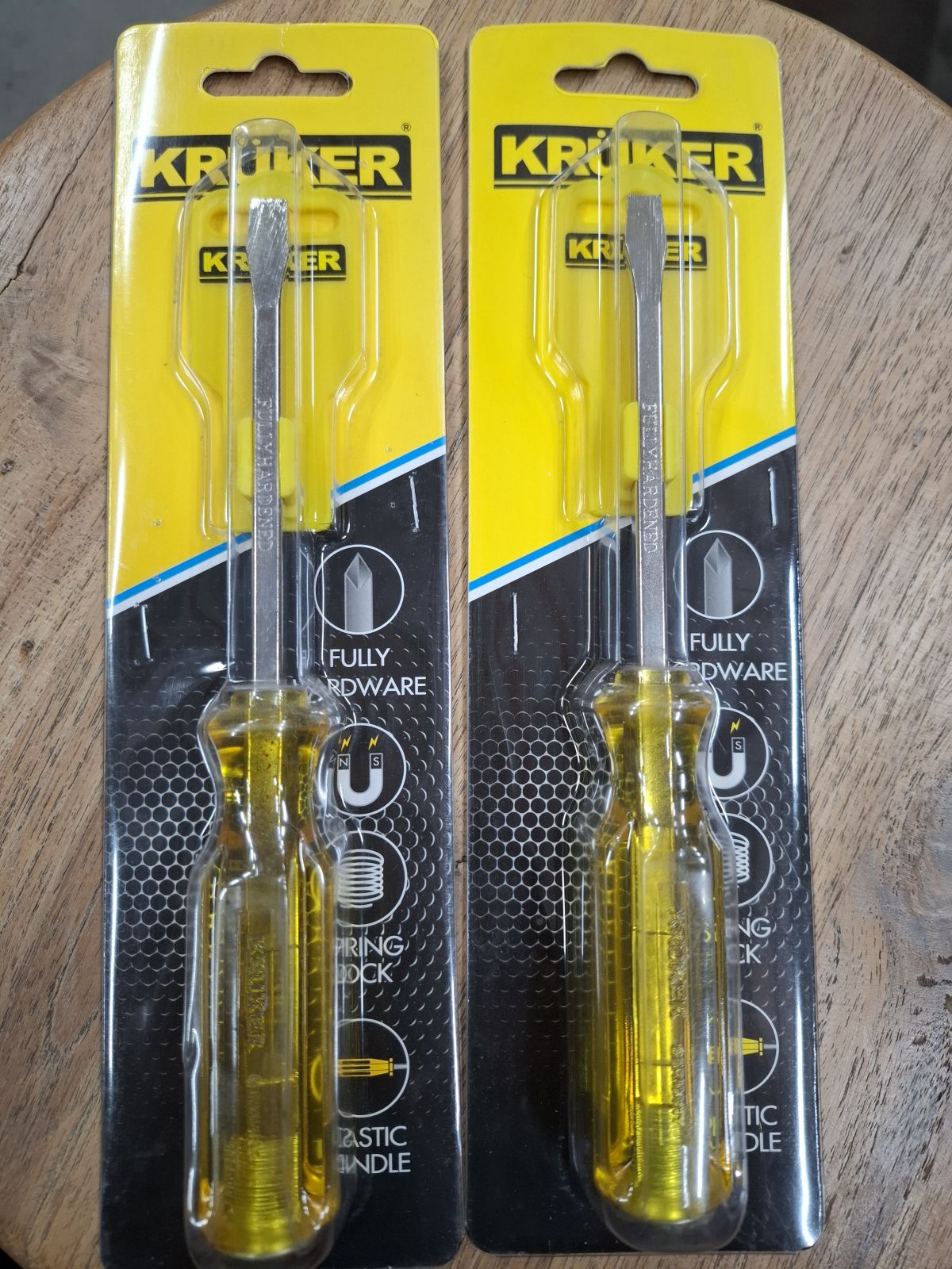 ไขควงด้ามตอกได้ปากแบน 4" KRUKER KK1213