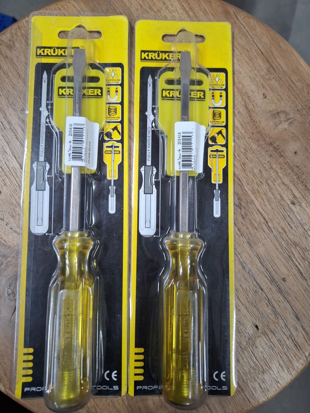 ไขควงด้ามตอกได้ปากแบน 5" KRUKER KK1215