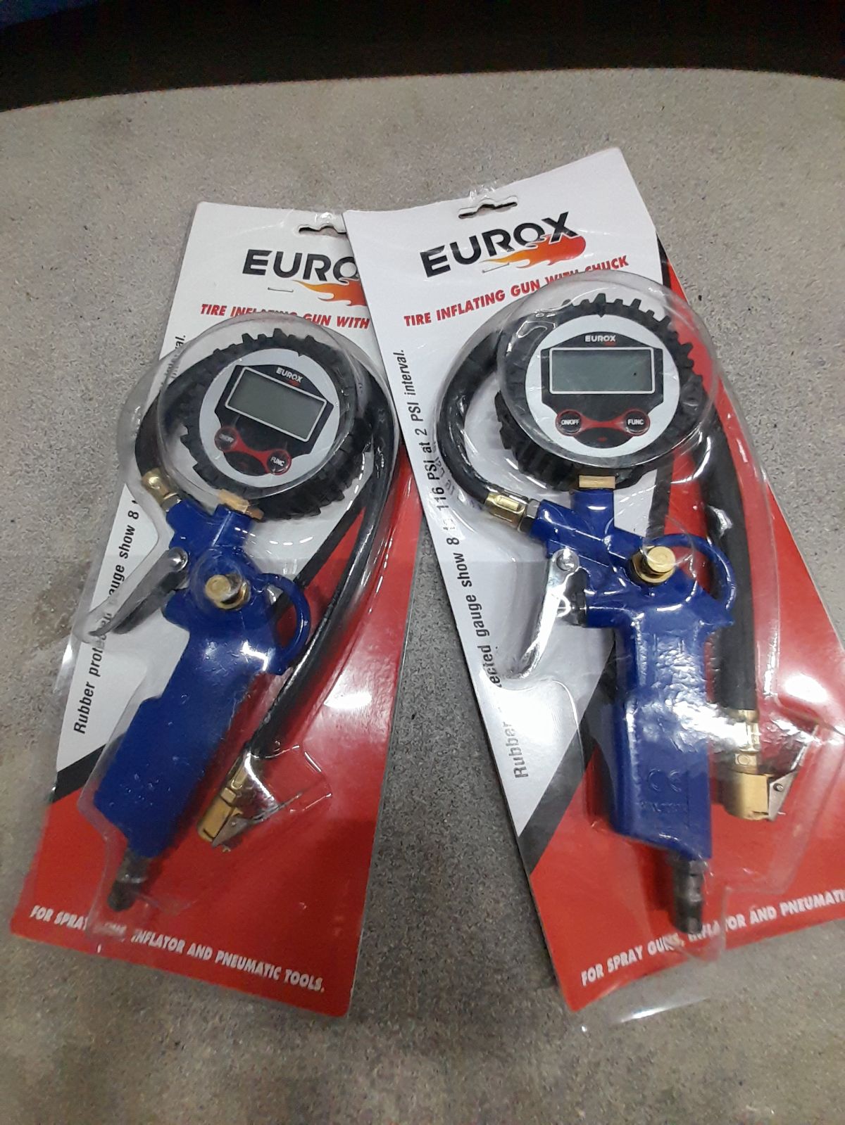 ปืนเติมลมยางดิจิตอล EUROX