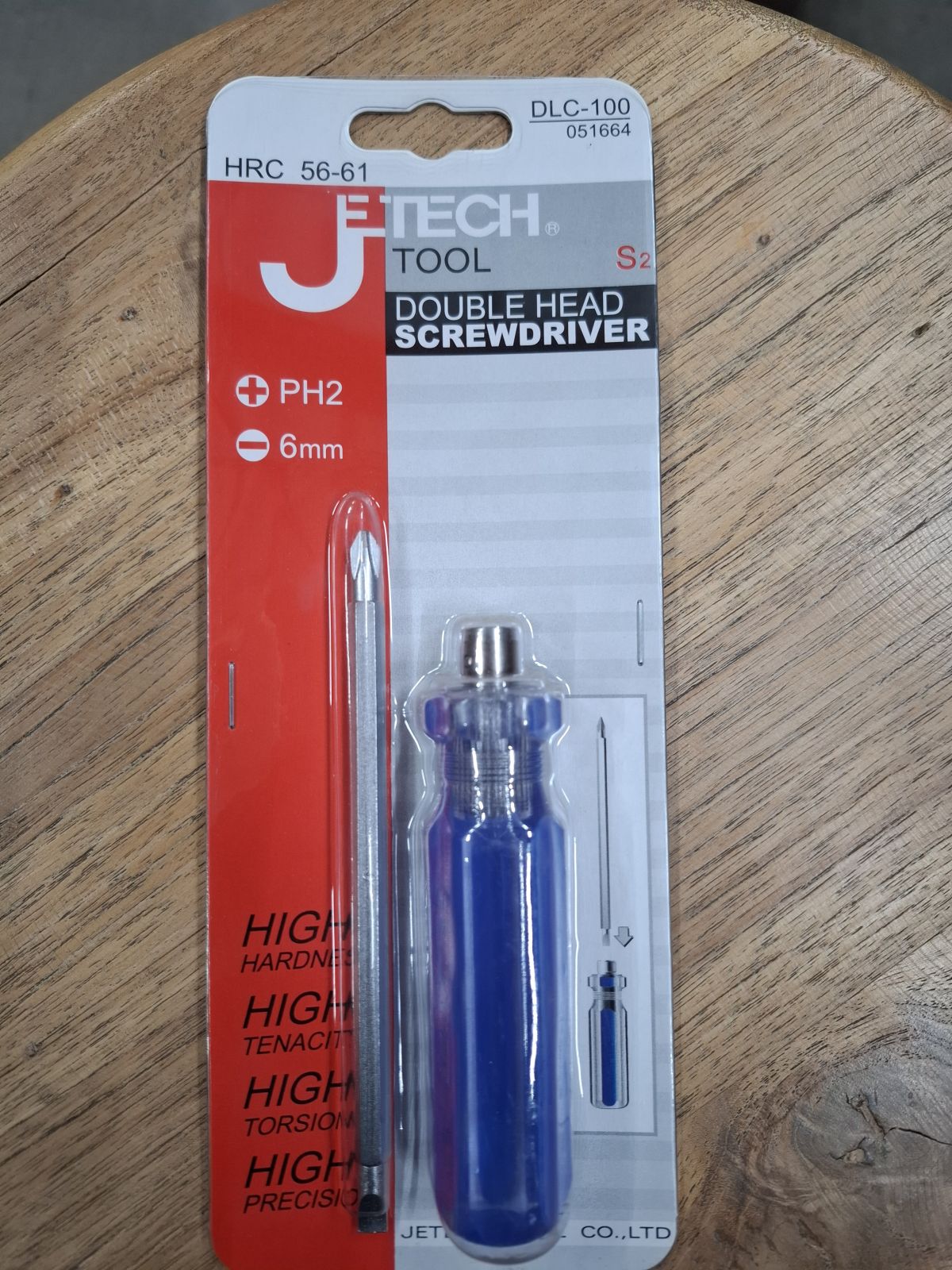 JE051664 ไขควงสลับ PUMPKIN DLC6-100mm