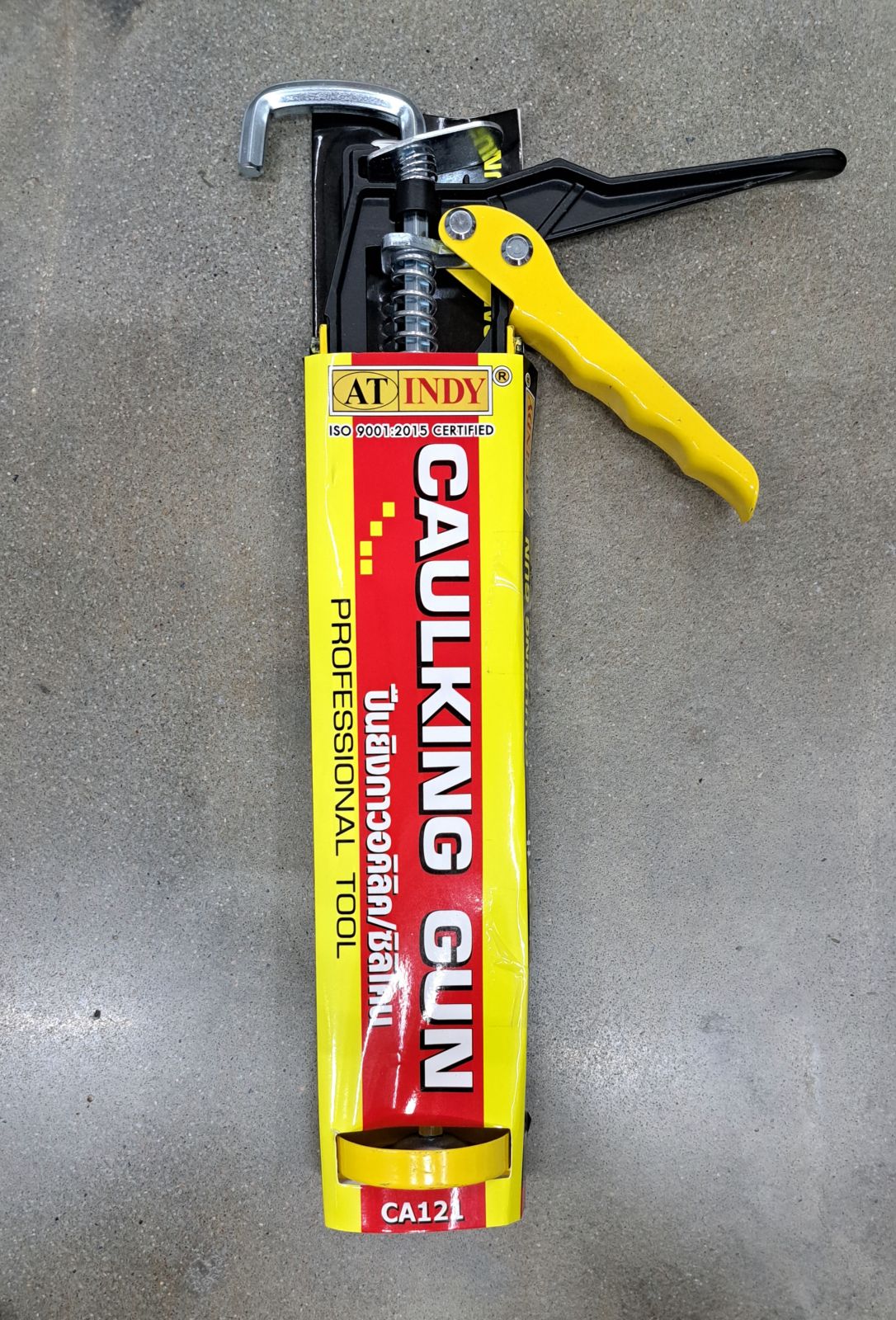 (S)CA121 ปืนยิงกาวอคิลิค บอดี้เหล็ก AT INDY