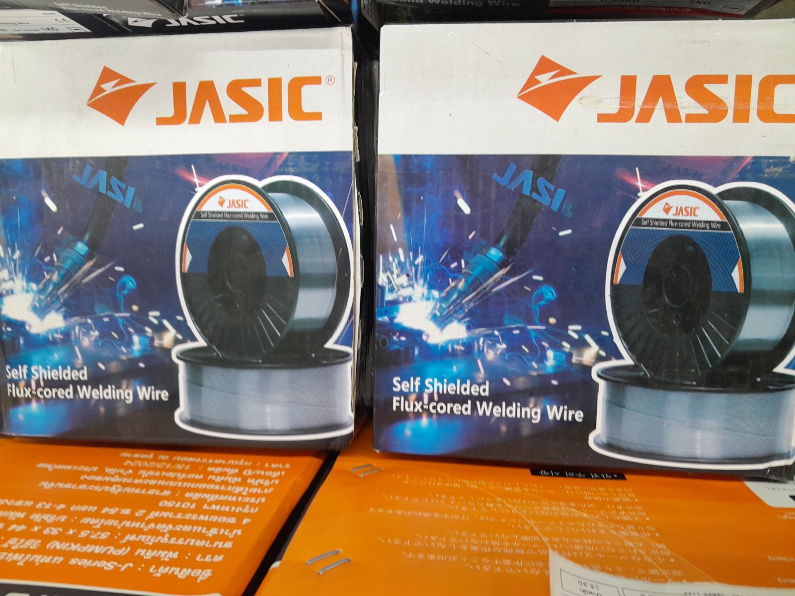 ลวดเชื่อม JASIC รุ่น E71T-GS MIG 0.8 mm ไม่ใช้แก๊ซ (5kg) J072-0160