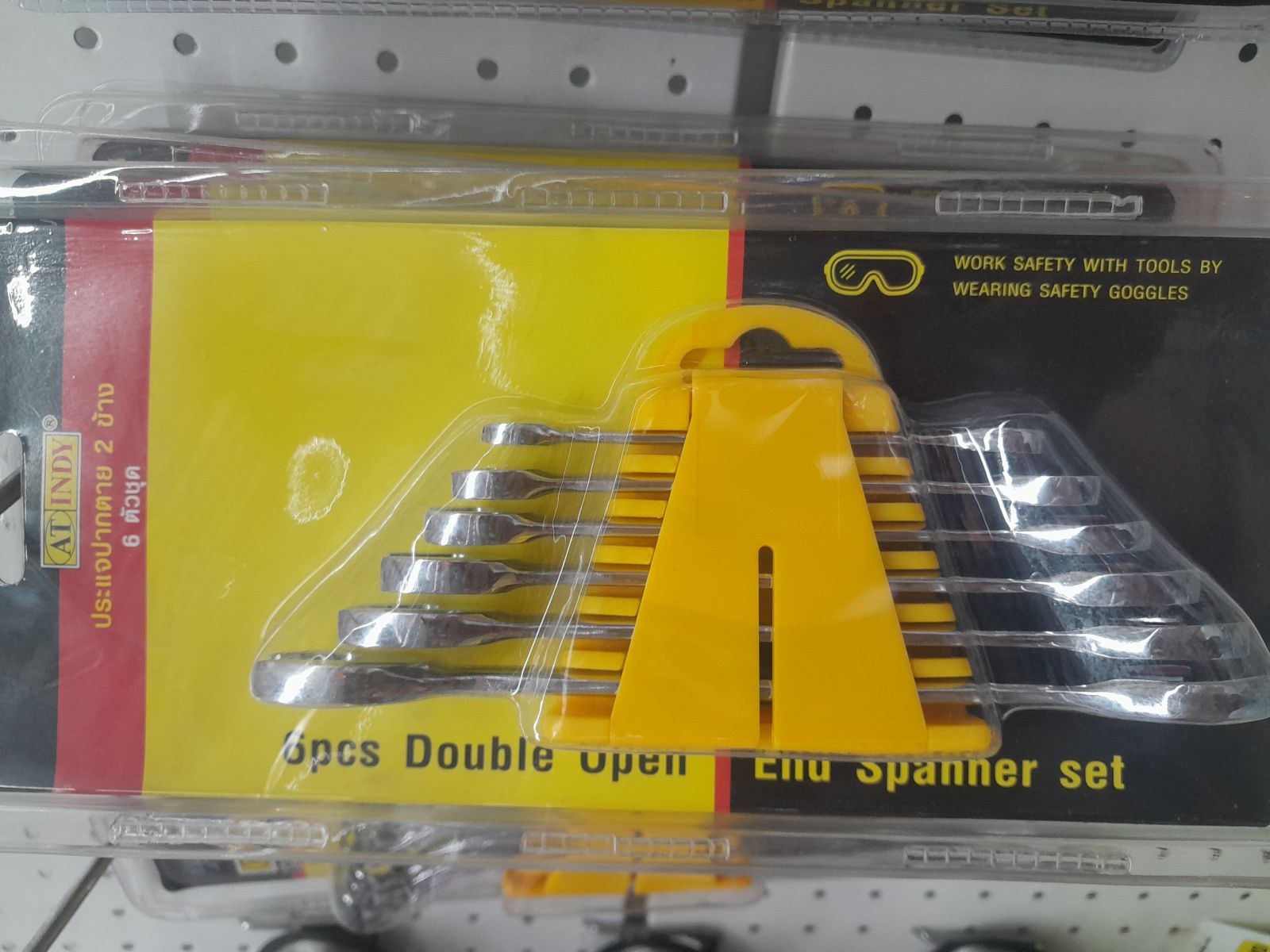 NE11 ชุดประแจปากตาย 2 ข้าง เกรด A - AT INDY