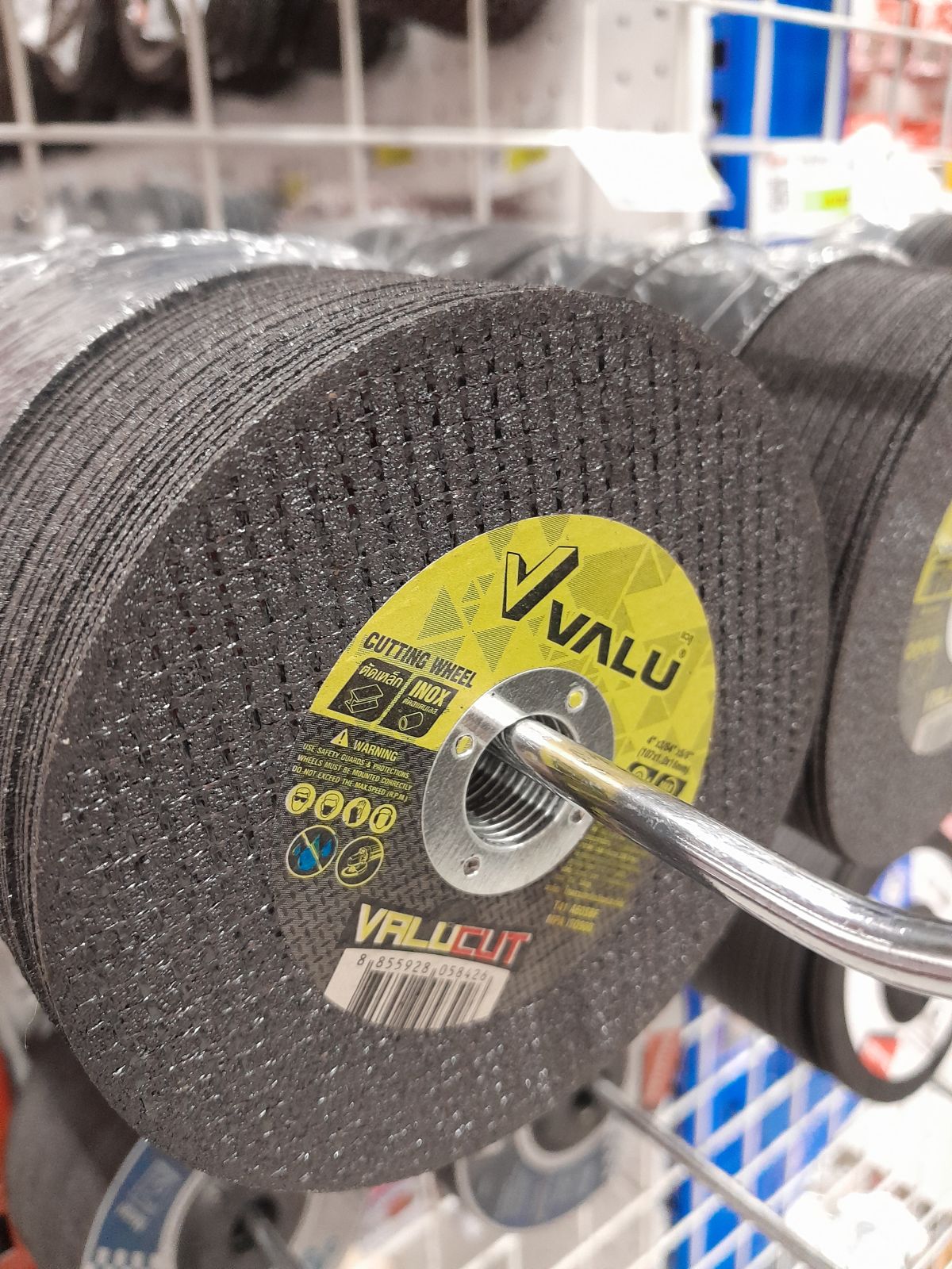 ใบตัดเหล็ก 4" VALU X 1 MM. V105-1001