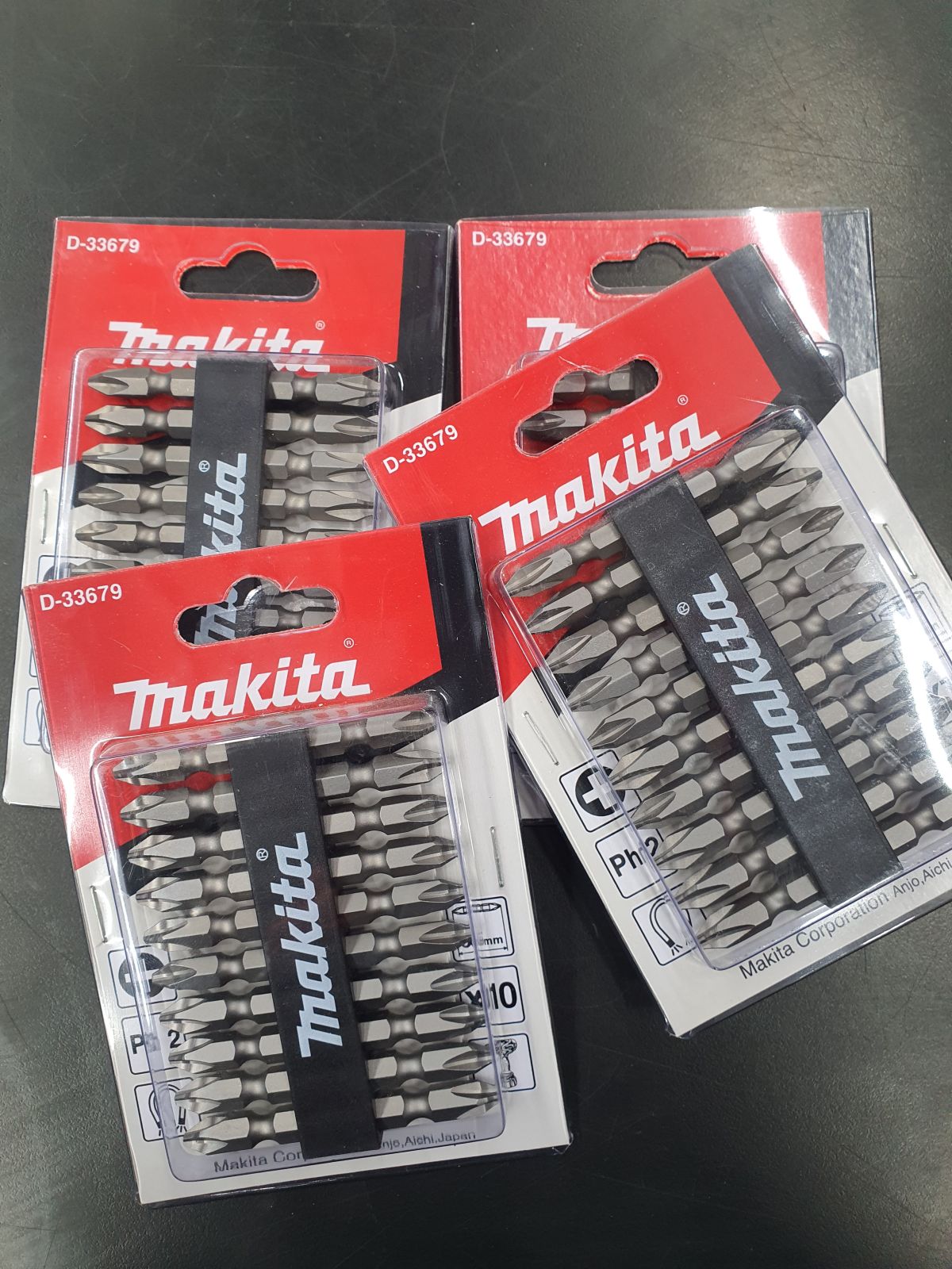 ดอกไขควง+2X65 MAKITA D-33679 (10ดอก)