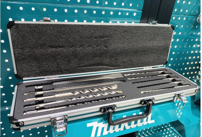 ชุดดอกสว่าน+สกัด SDS MAKITA 10 ดอก D-70904