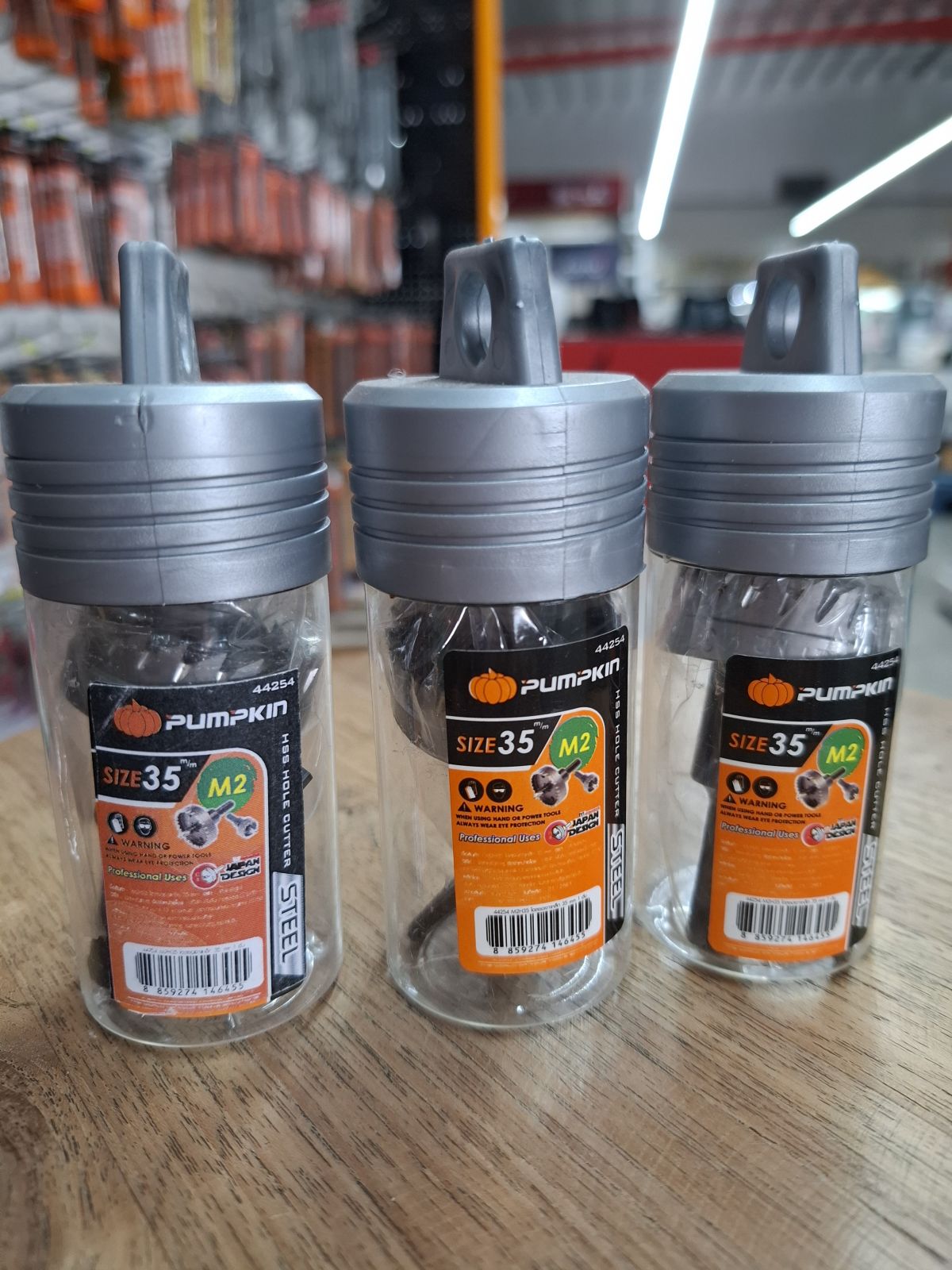 44254 โฮลซอเจาะเหล็ก 35 mm PUMPKIN  M2H35