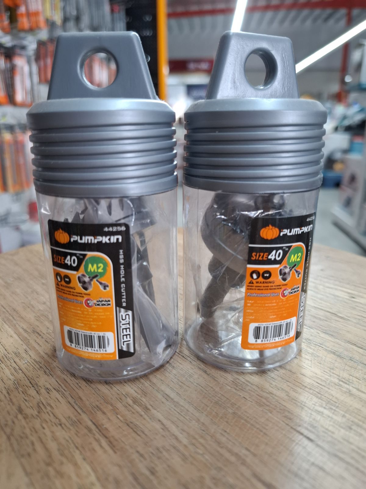 44256 โฮลซอเจาะเหล็ก 40 mm PUMPKIN  M2H40