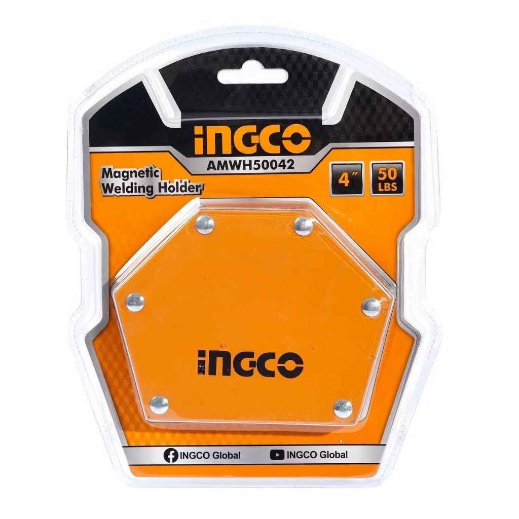 แม่เหล็กจับฉากหกเหลี่ยม INGCO 4"  I121-AMWH50042