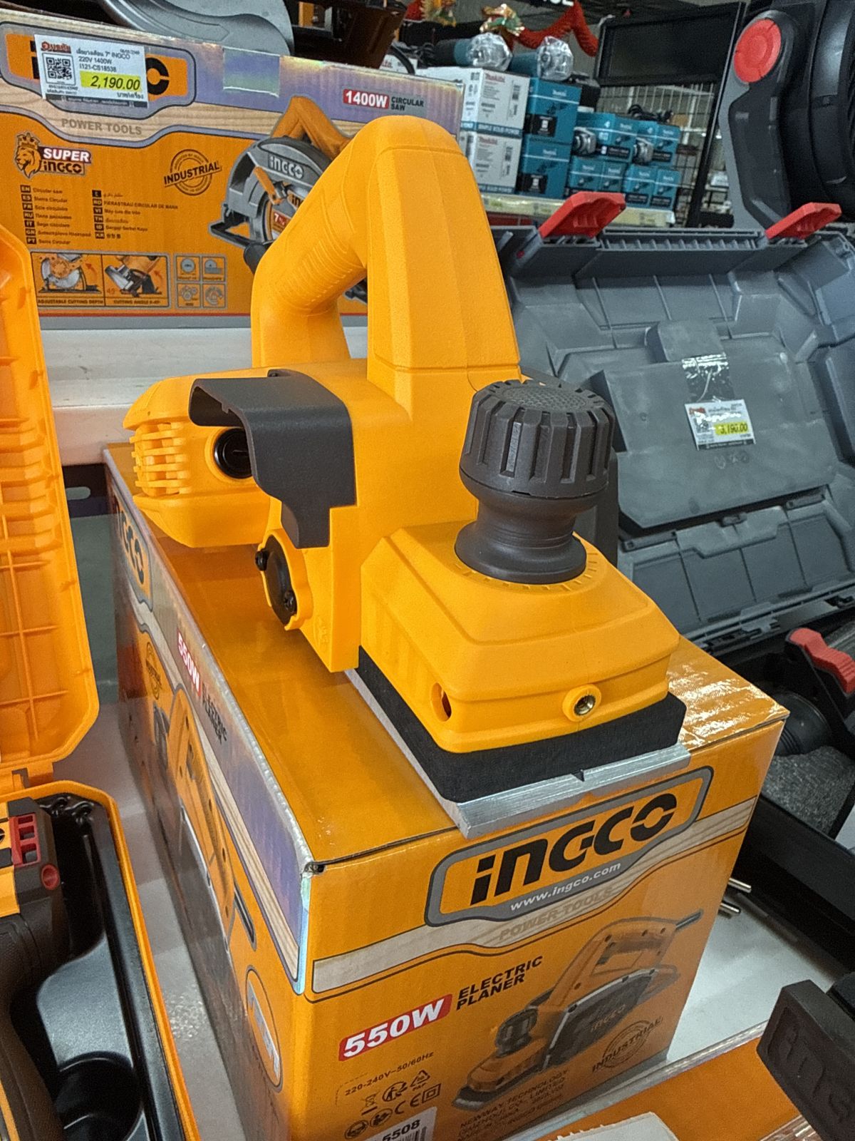 กบไฟฟ้า 3" INGCO 220V 550W I121-PL5508