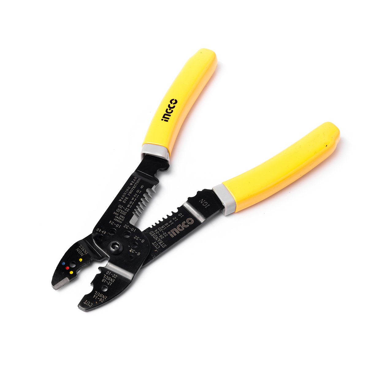 คีมย้ำหางปลา 8.5นิ้ว INGCO I121-HWSP851