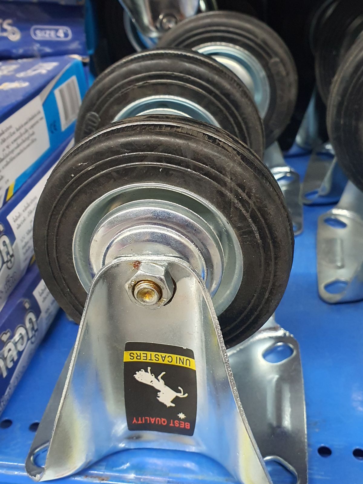 ล้อยางแป้นตาย 3"