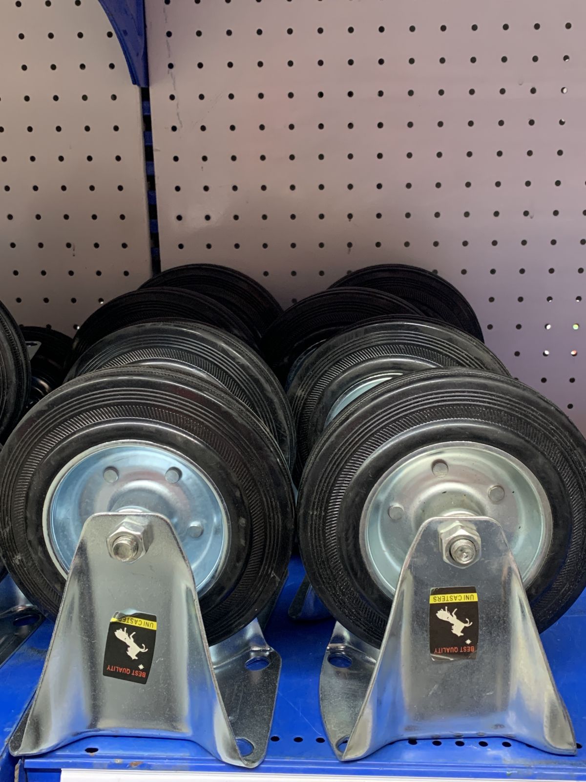 ล้อยางแป้นตาย 6"