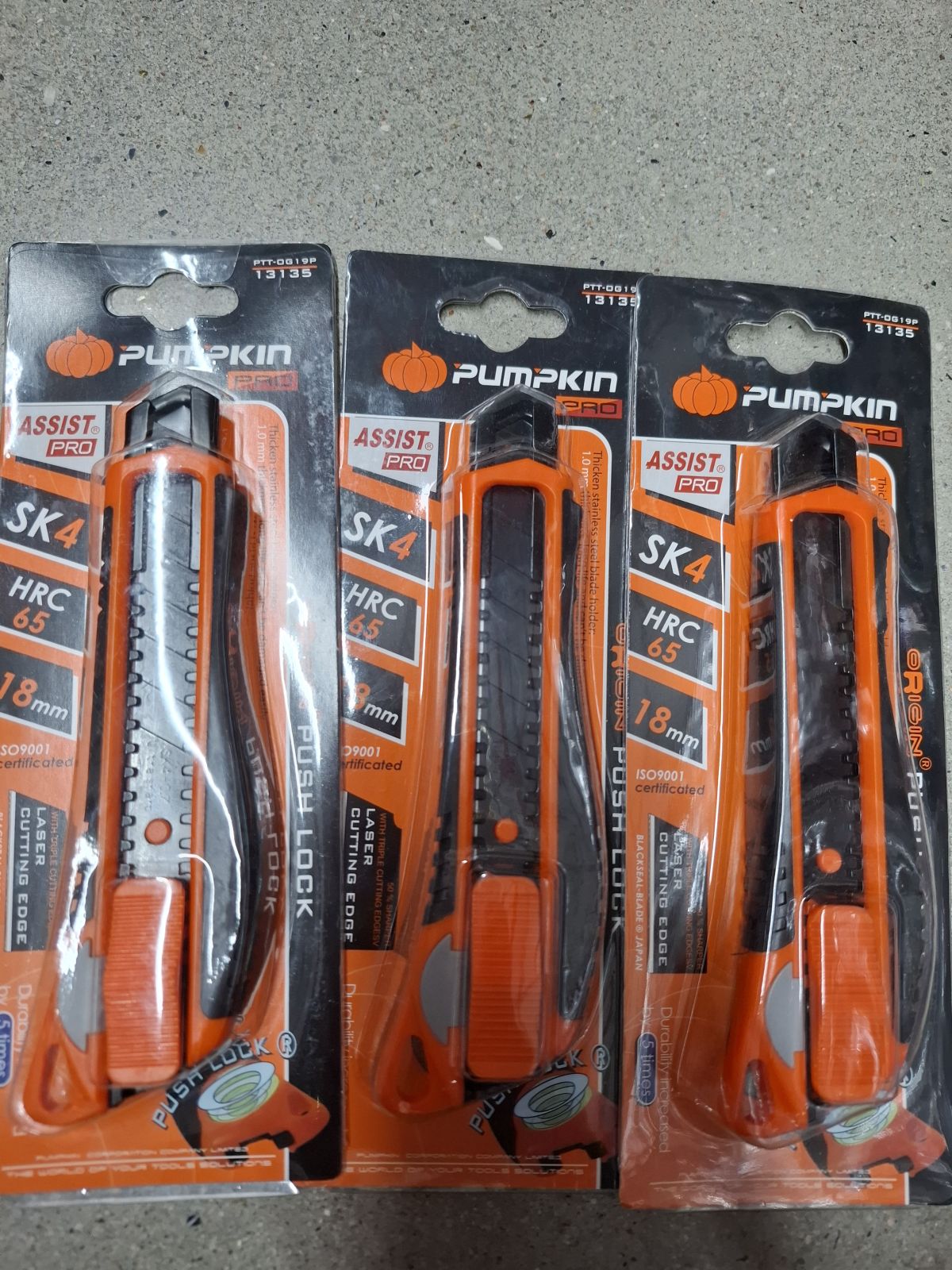 13135 มีดคัตเตอร์ ORIGIN  Pumpkin