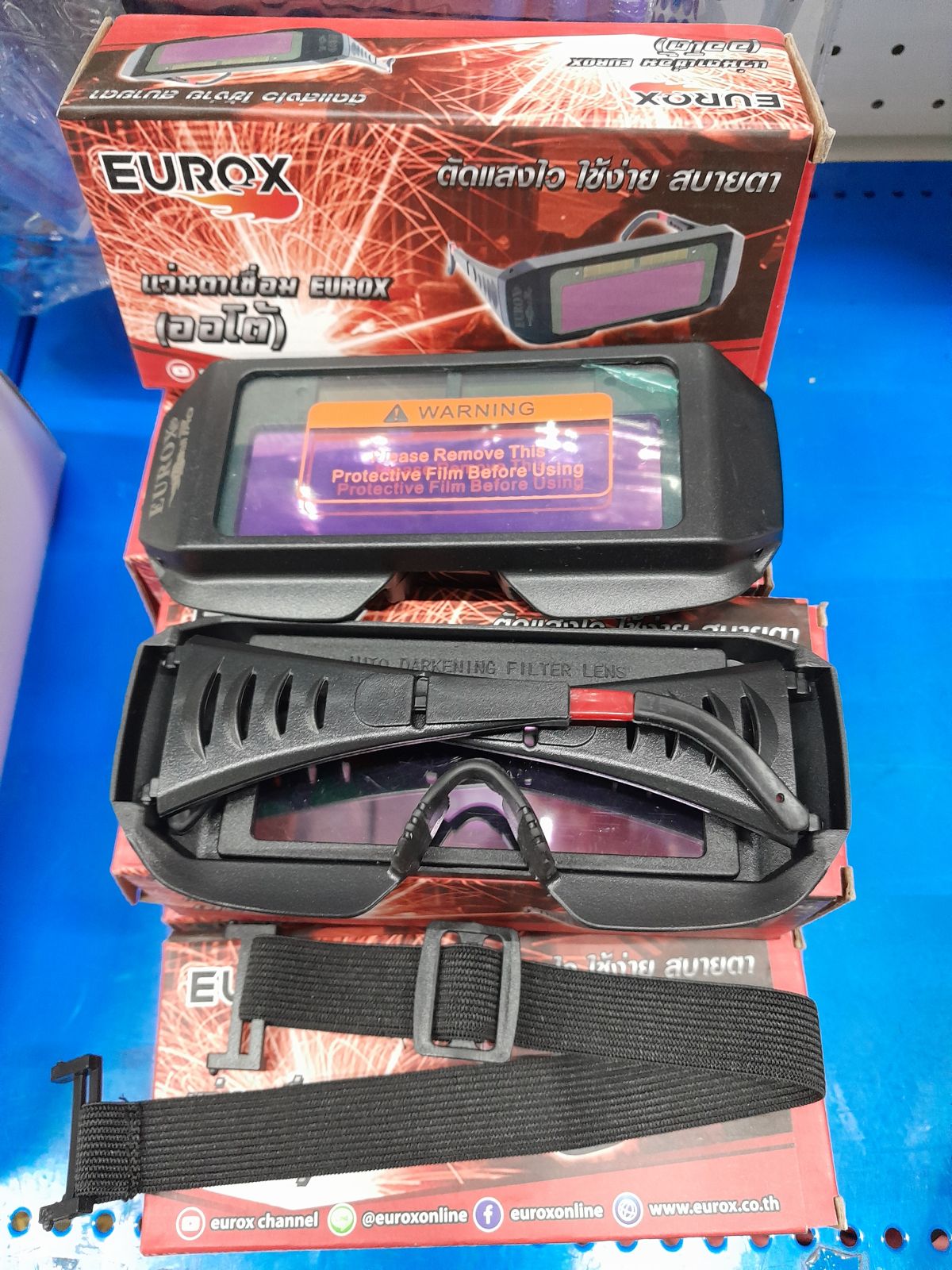 แว่นตาเชื่อม อัตโนมัติ EUROX