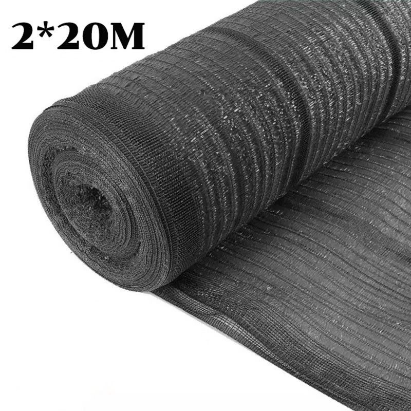 ตาข่ายกรองแสง สีดำ 60 % ขนาด 2m*20m