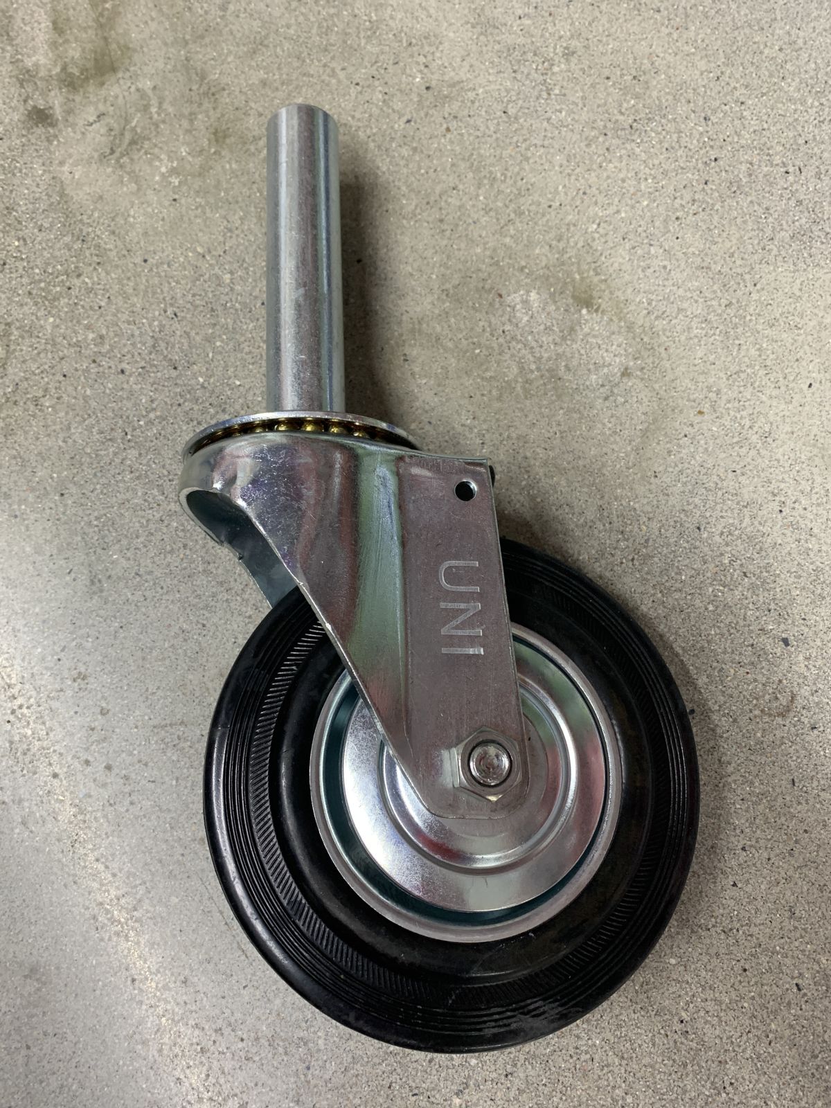 ล้อนั่งร้านก่อสร้าง 6" ตราม้า (ไม่มีเบรค)