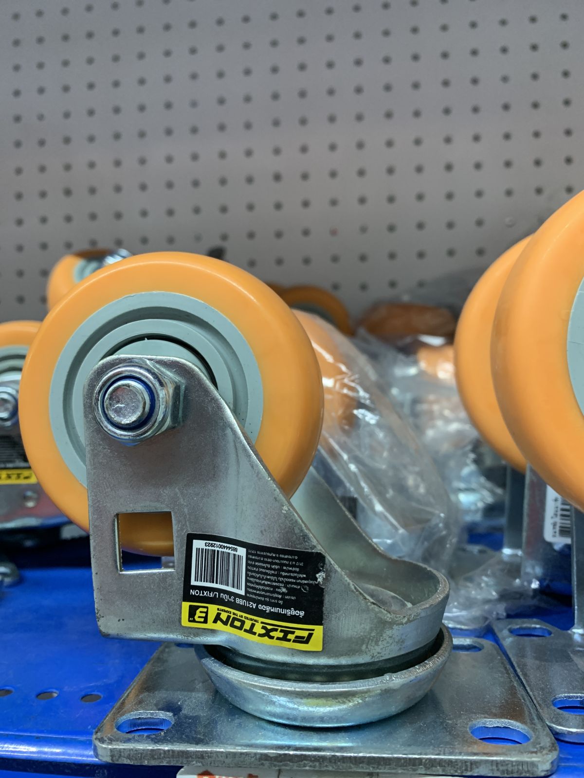 ล้อยูริเทนเหลือง A21UBB 3" เป็น L/FIXTON+