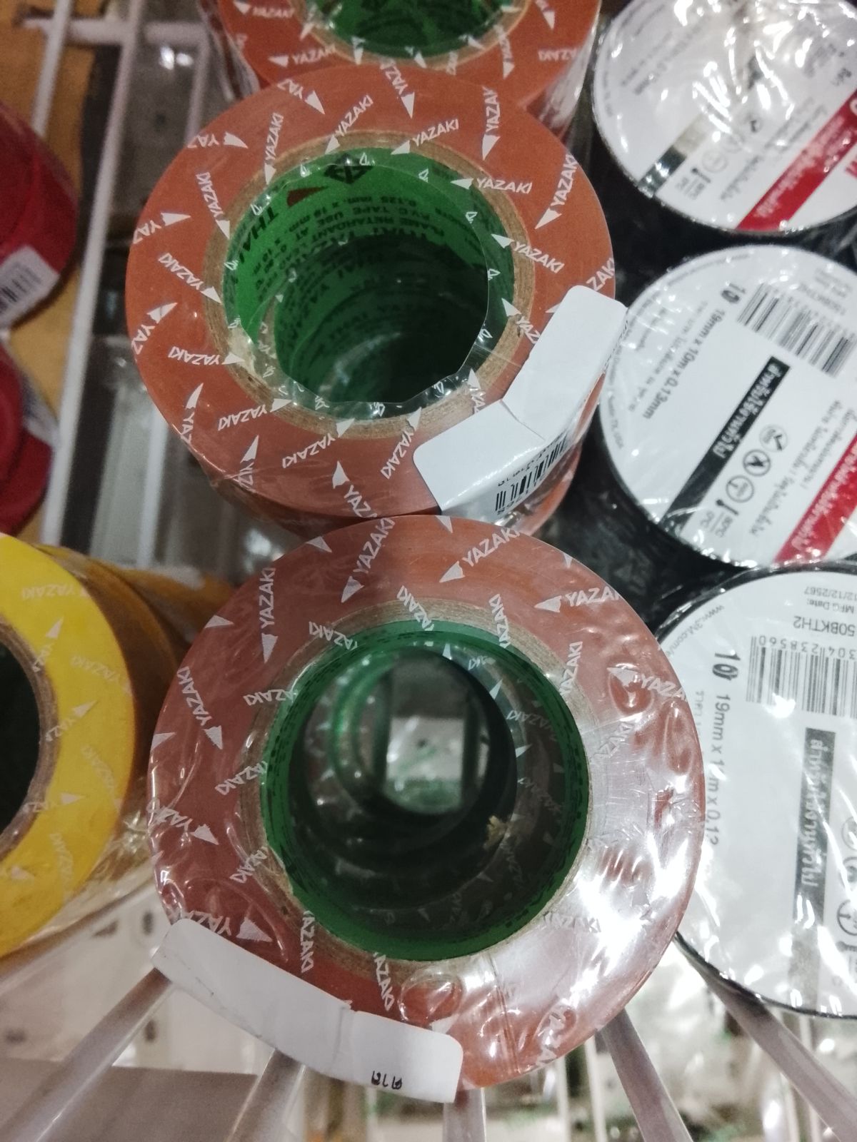 เทปพันสายไฟยาซากิ แท้ น้ำตาล