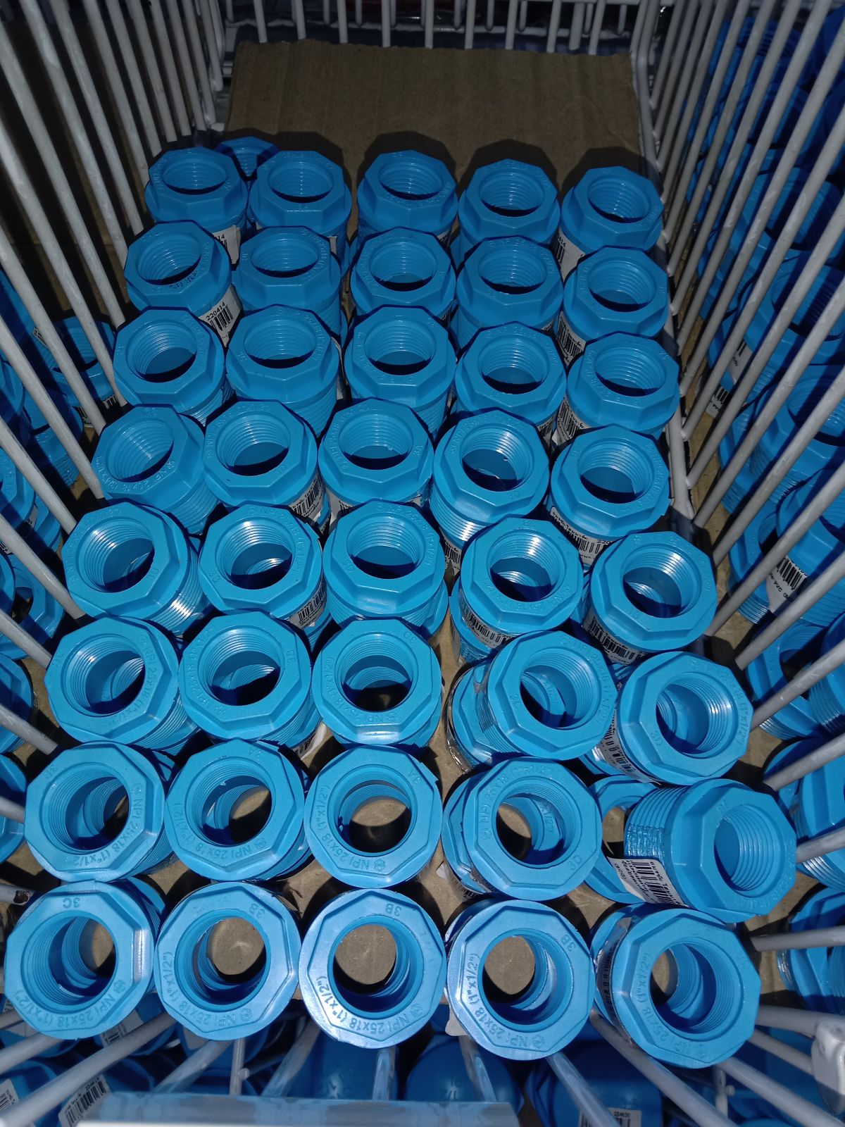 ข้อต่อลดเหลี่ยม หนา 1"-1/2" PVC  (SCG)