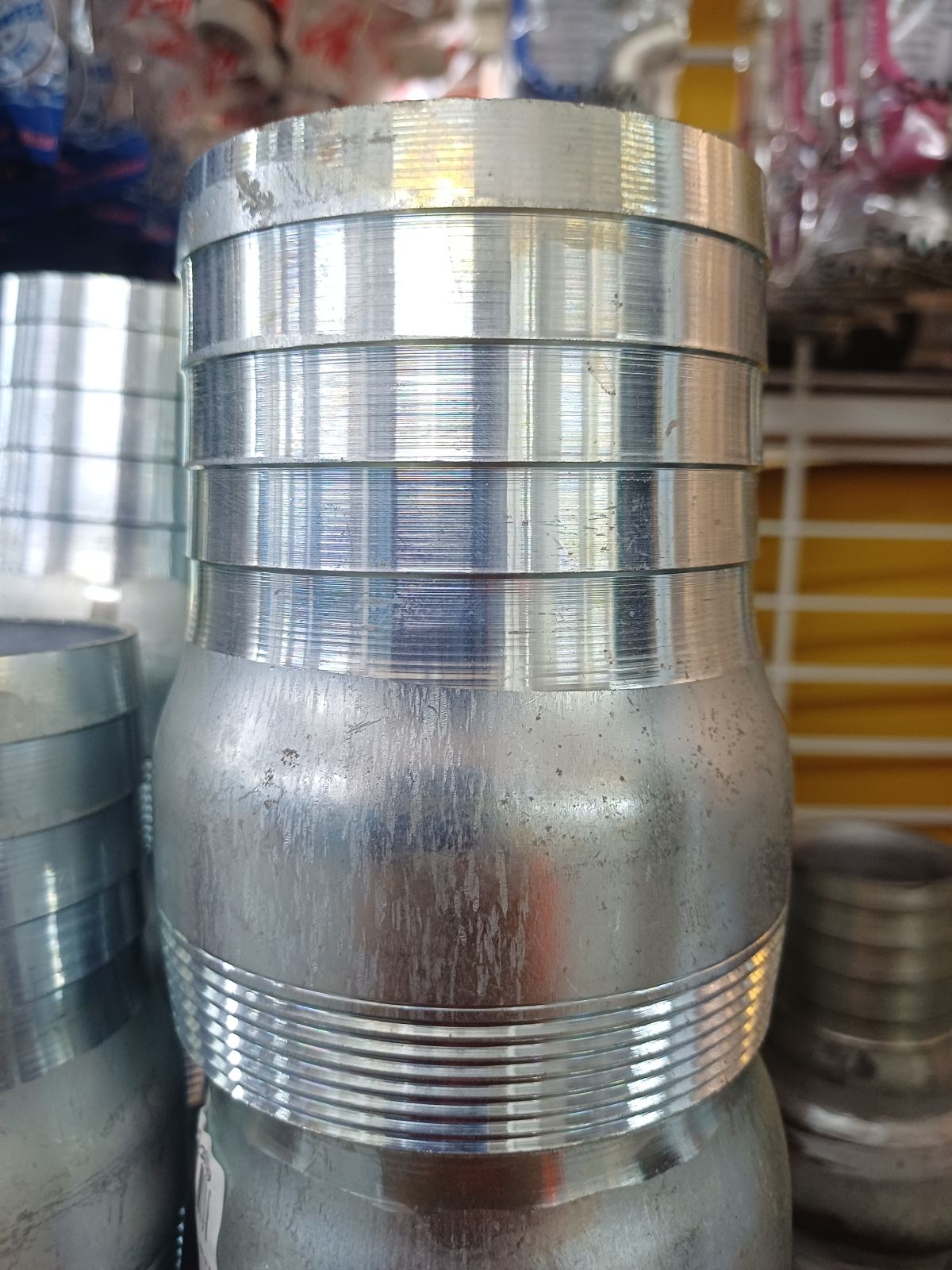 A14007 แป๊บลด 1 ข้าง เกลียวนอก 3" * 3" (หางปลาไหล)