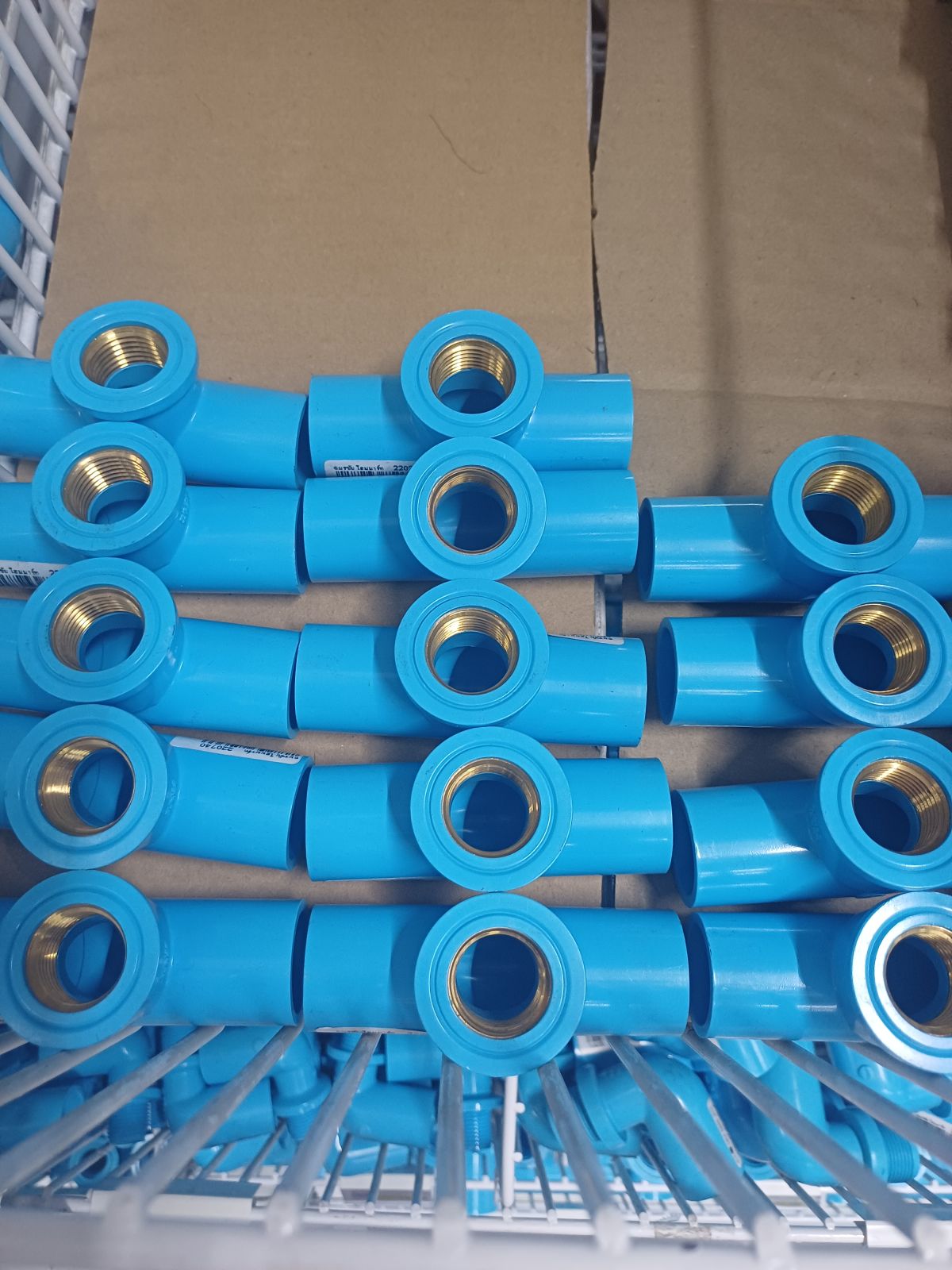 สามทางเกลียวในทองเหลือง1/2 (SCG)