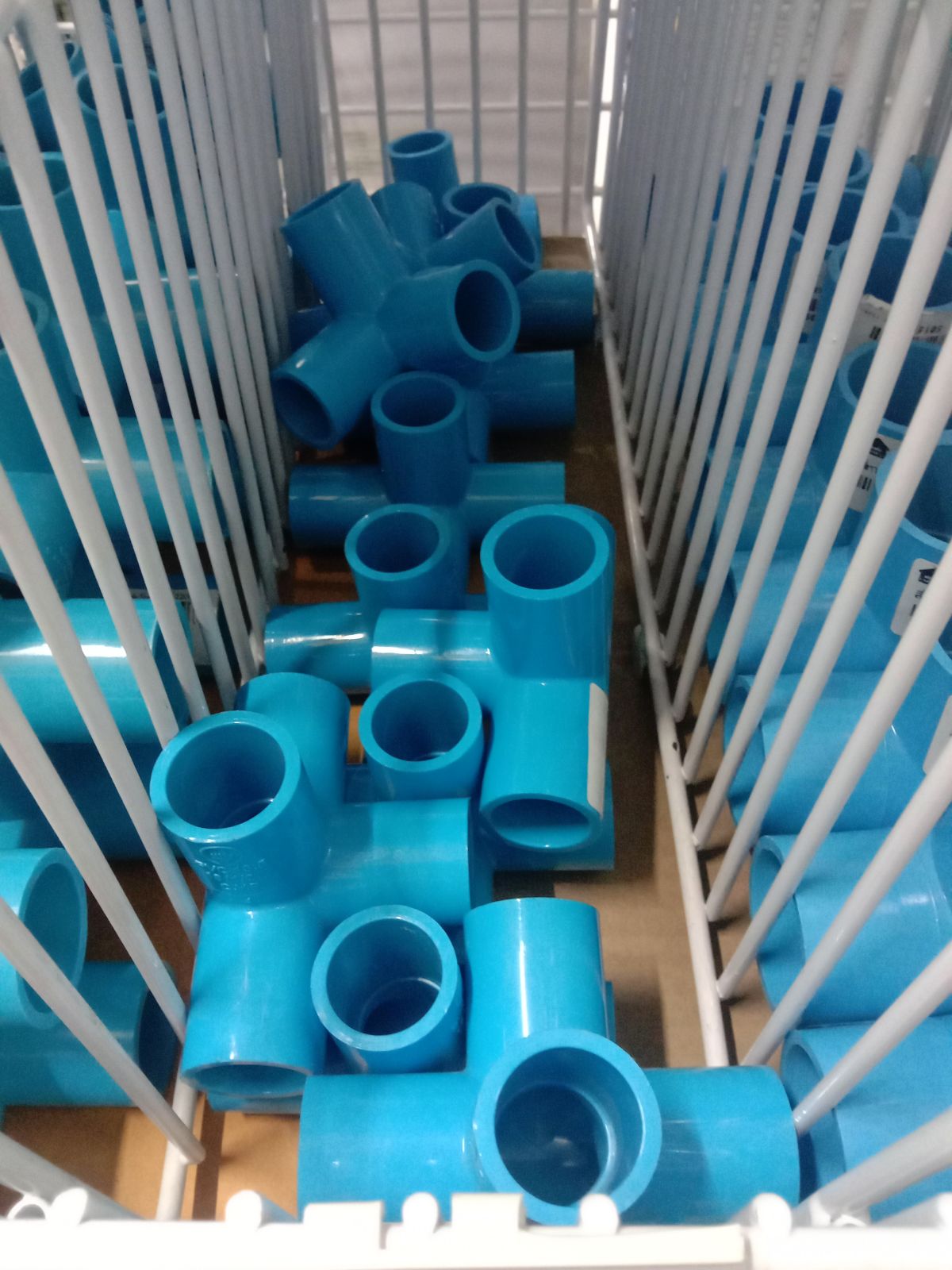 สี่ทางตั้งฉาก PVC1/2"