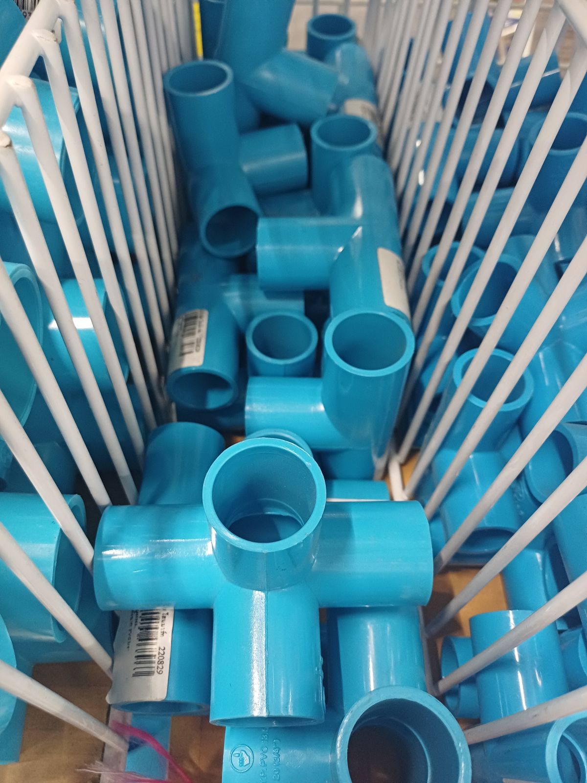 สี่ทางตั้งฉาก PVC3/4" 