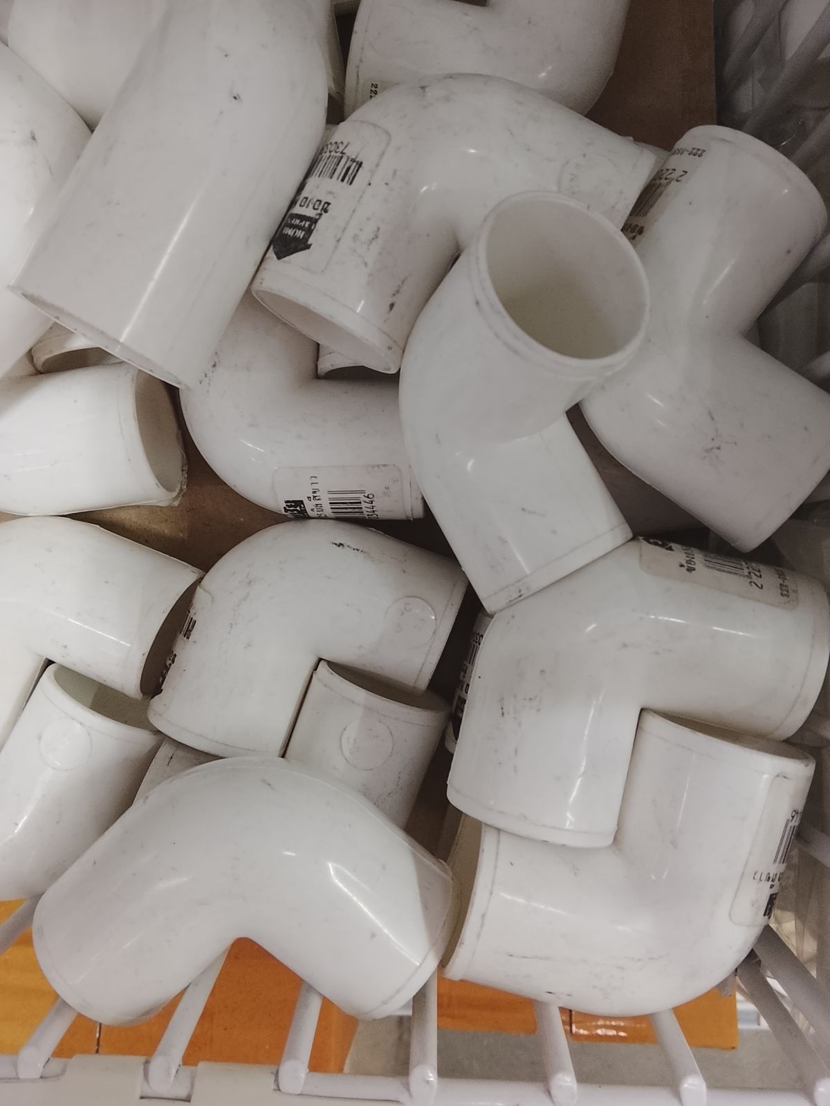 NNBC25W ข้องอ NANO 25 มิล สีขาว