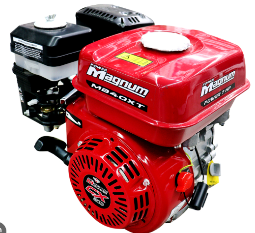 86-02800 เครื่องยนต์เบนซิน Power Magnum CX210/7HP ถังดำ/แดง/ฝาดึงแดง(ดึงเบา)