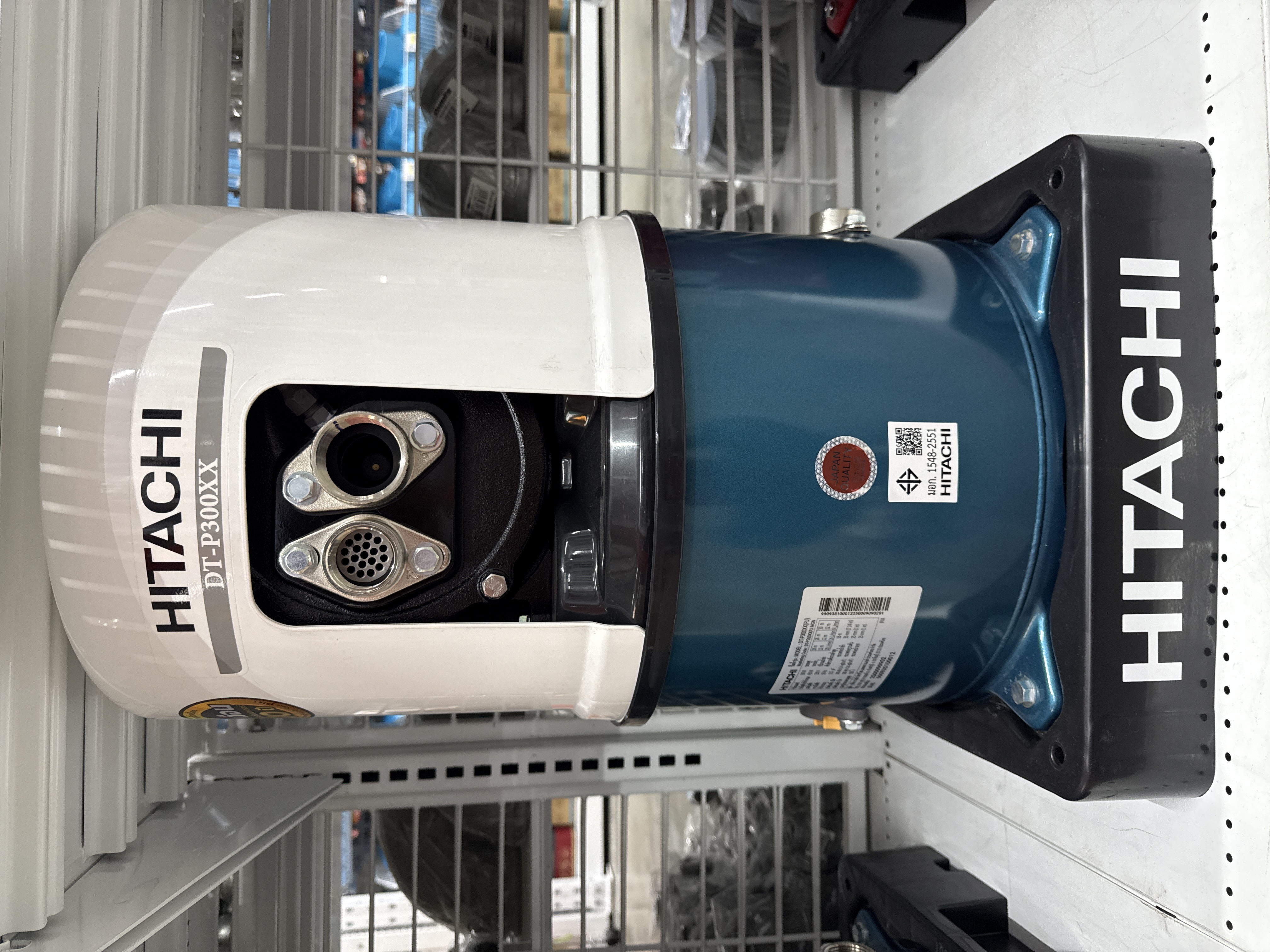 ปั๊มอัตโนมัติ ดูดลึก เจ็ทคู่ HITACHI DT-P 300 XX-PJ +หัวคู่