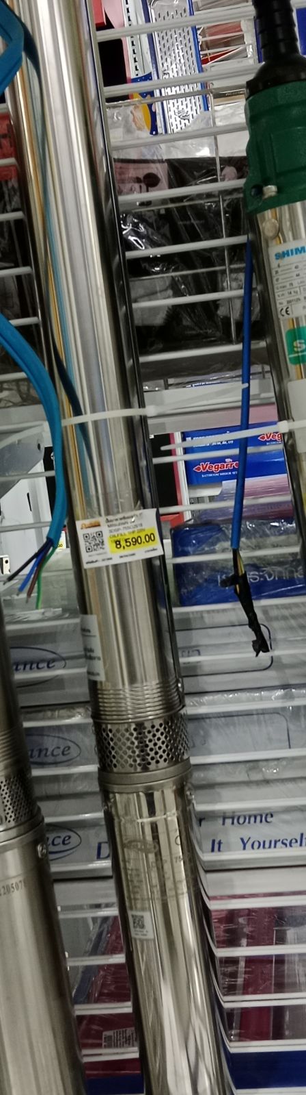 ปั๊มบาดาลซัมเมอร์ซ 1" Mitsubishi แท้  3DSP-755O25/18  OILFILL 1HP 220V 18STG