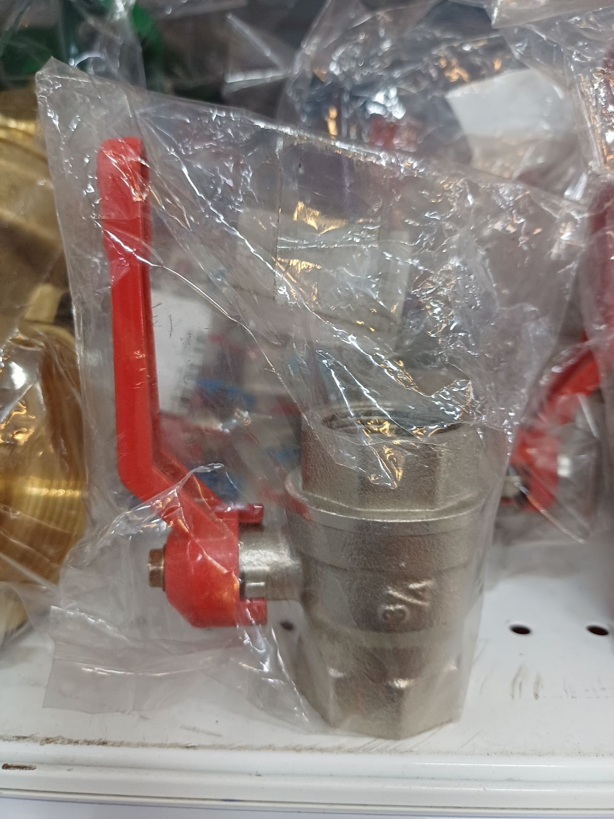 ประตูน้ำ 3/4" บอลวาล์ว ก้านแดง