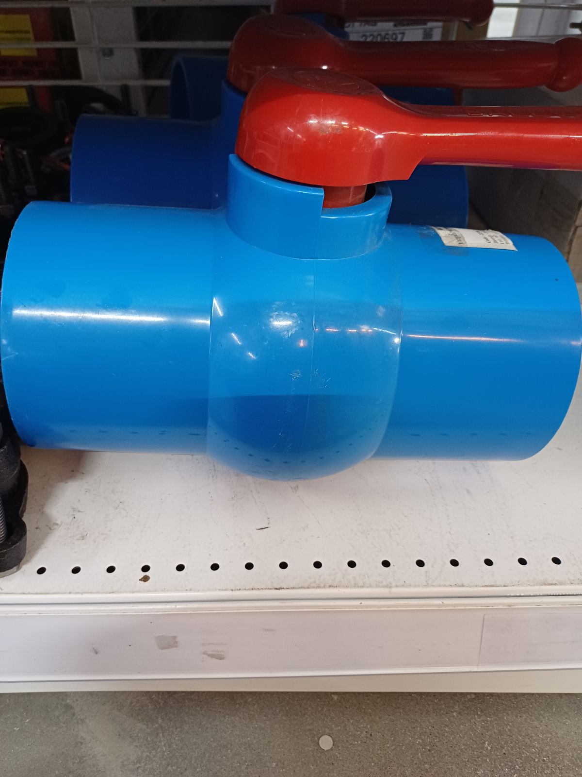 ประตูน้ำ PVC บอลล์วาล์ว 4" Yamajima